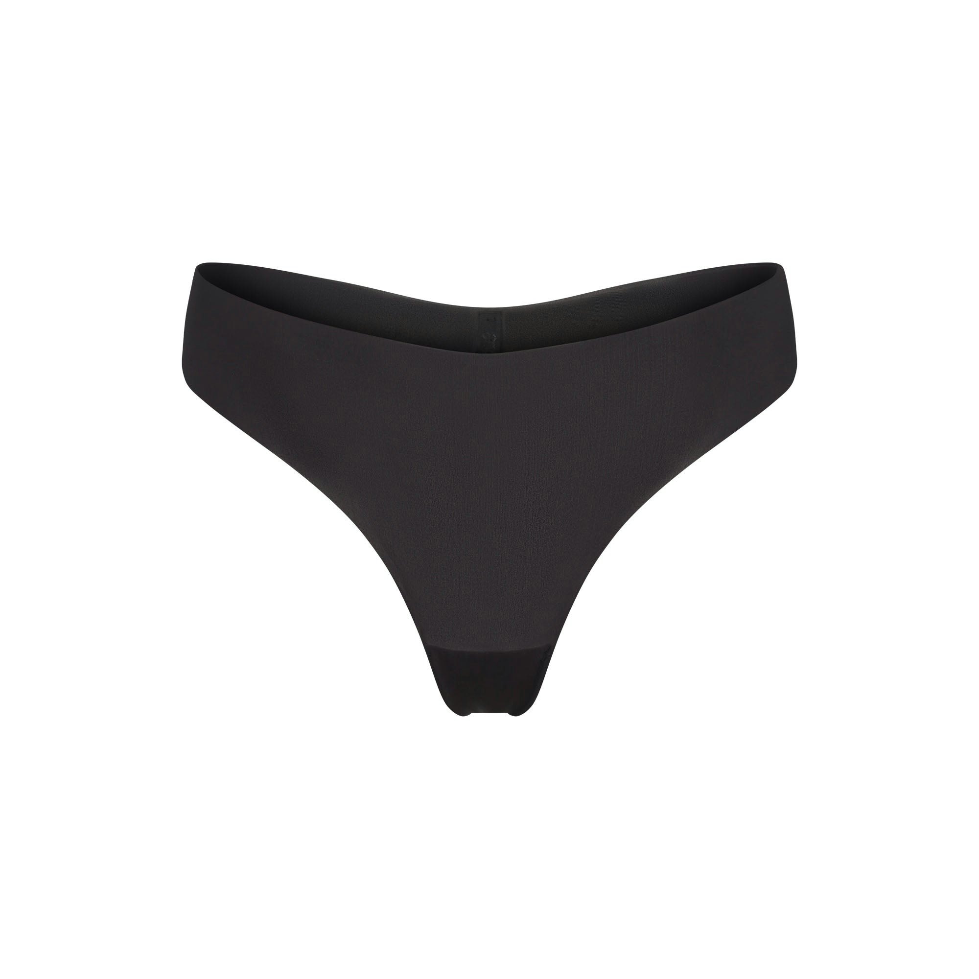 INVISIBLE THONG | ONYX FLAT ON A WHITE BACKGROUND | FLT