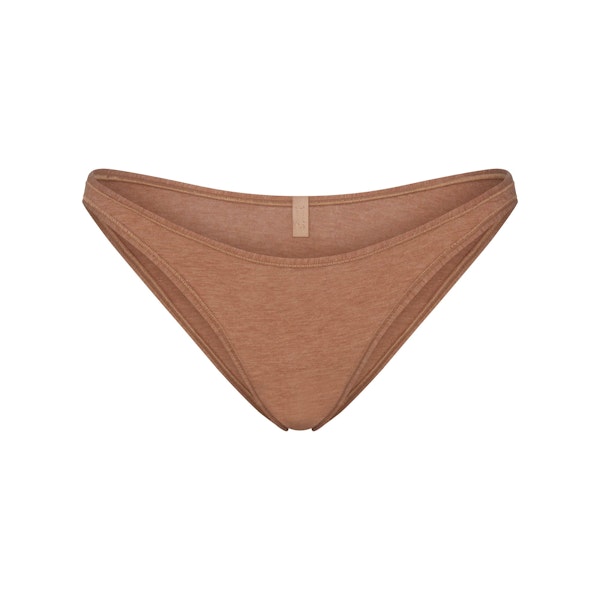 EVERYDAY COTTON BIKINI | SIENNA HEATHER FLAT ON A WHITE BACKGROUND | FLT