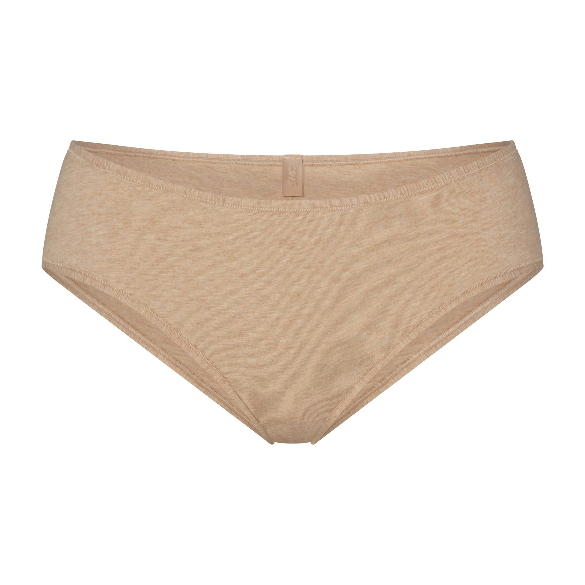 EVERYDAY COTTON HIPSTER | CLAY HEATHER FLAT ON A WHITE BACKGROUND | FLT