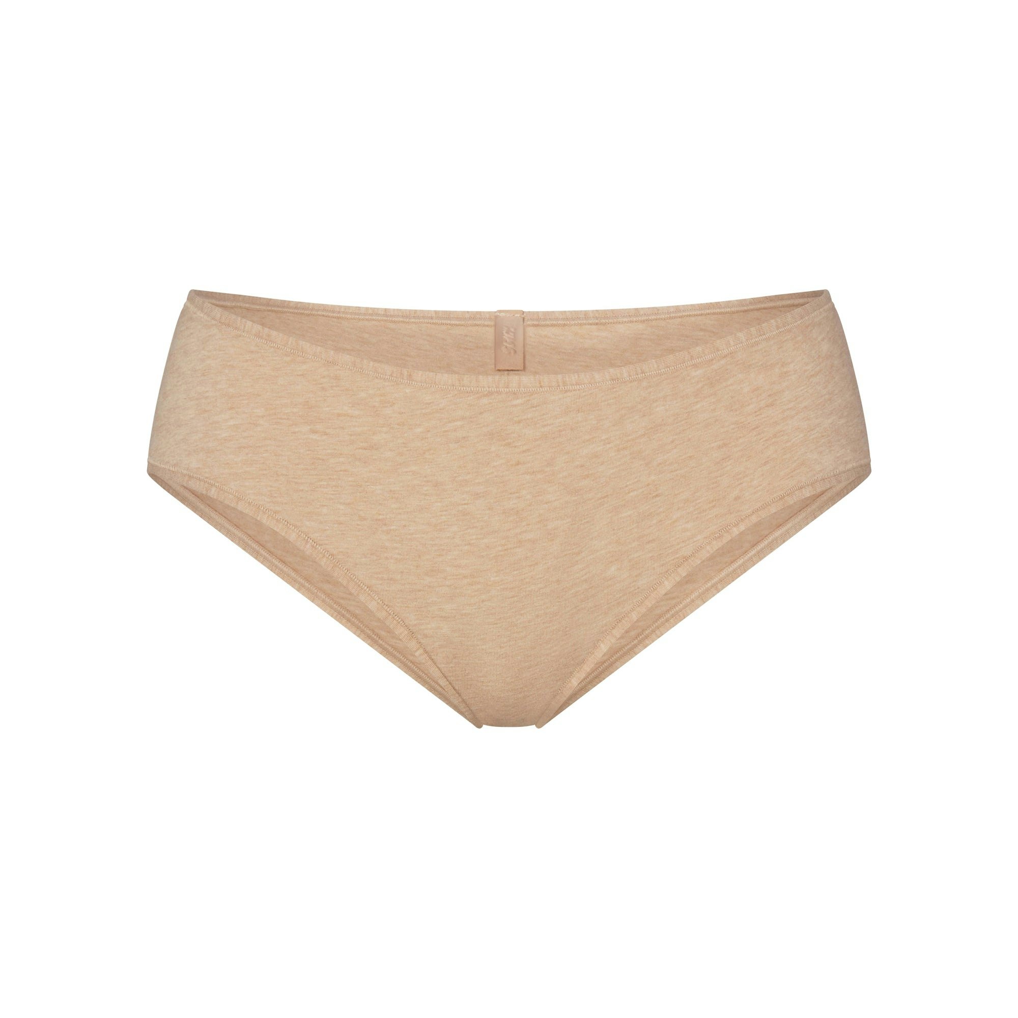 EVERYDAY COTTON HIPSTER | CLAY HEATHER FLAT ON A WHITE BACKGROUND | FLT