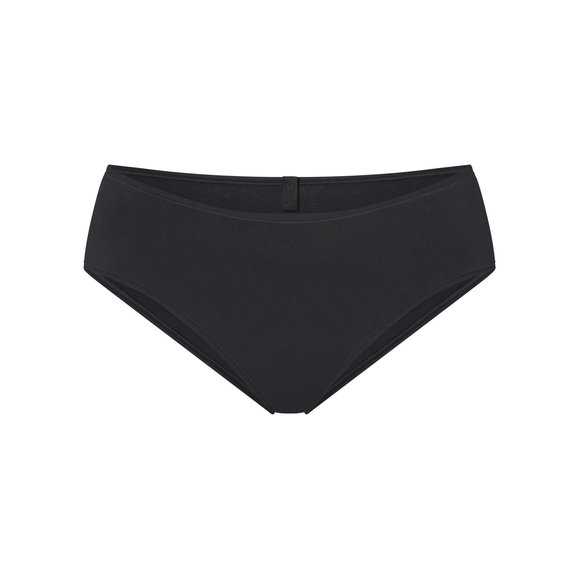 EVERYDAY COTTON HIPSTER | ONYX FLAT ON A WHITE BACKGROUND | FLT