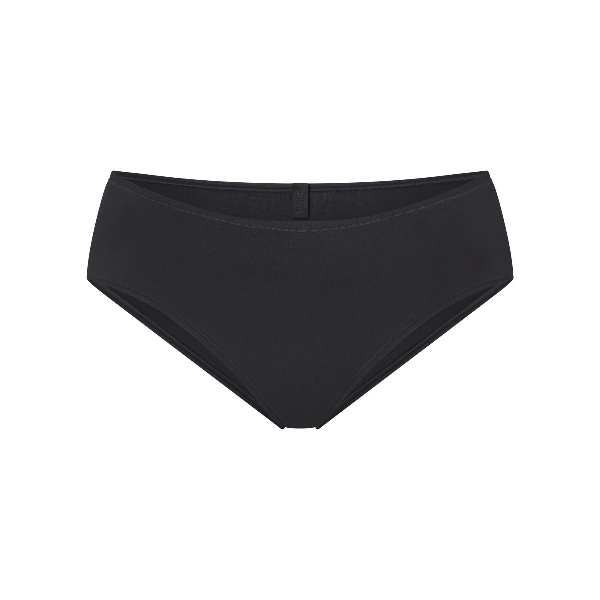 EVERYDAY COTTON HIPSTER | ONYX FLAT ON A WHITE BACKGROUND | FLT