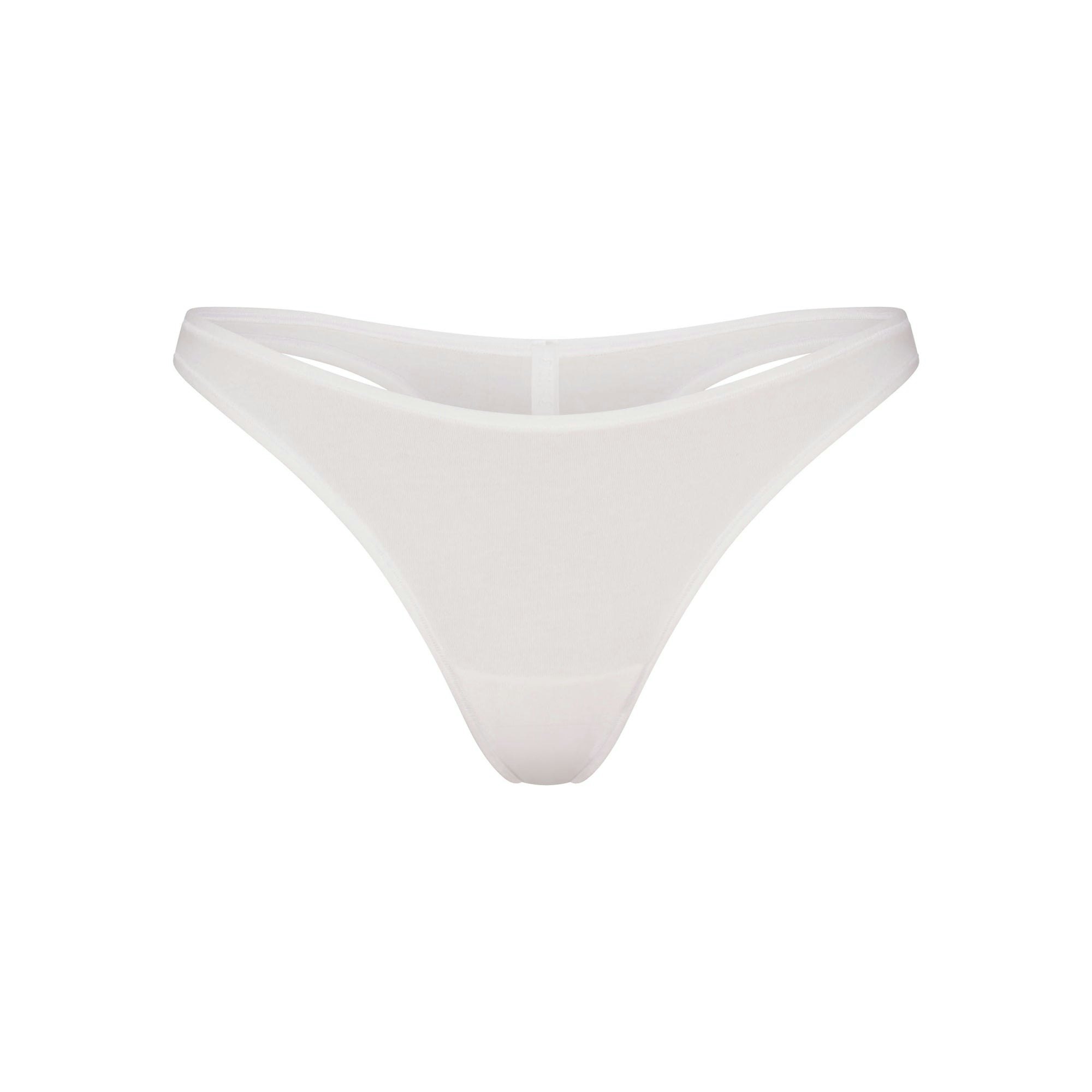 EVERYDAY COTTON THONG | SNOW FLAT ON A WHITE BACKGROUND | FLT
