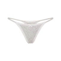 POINTELLE LACE STRING THONG