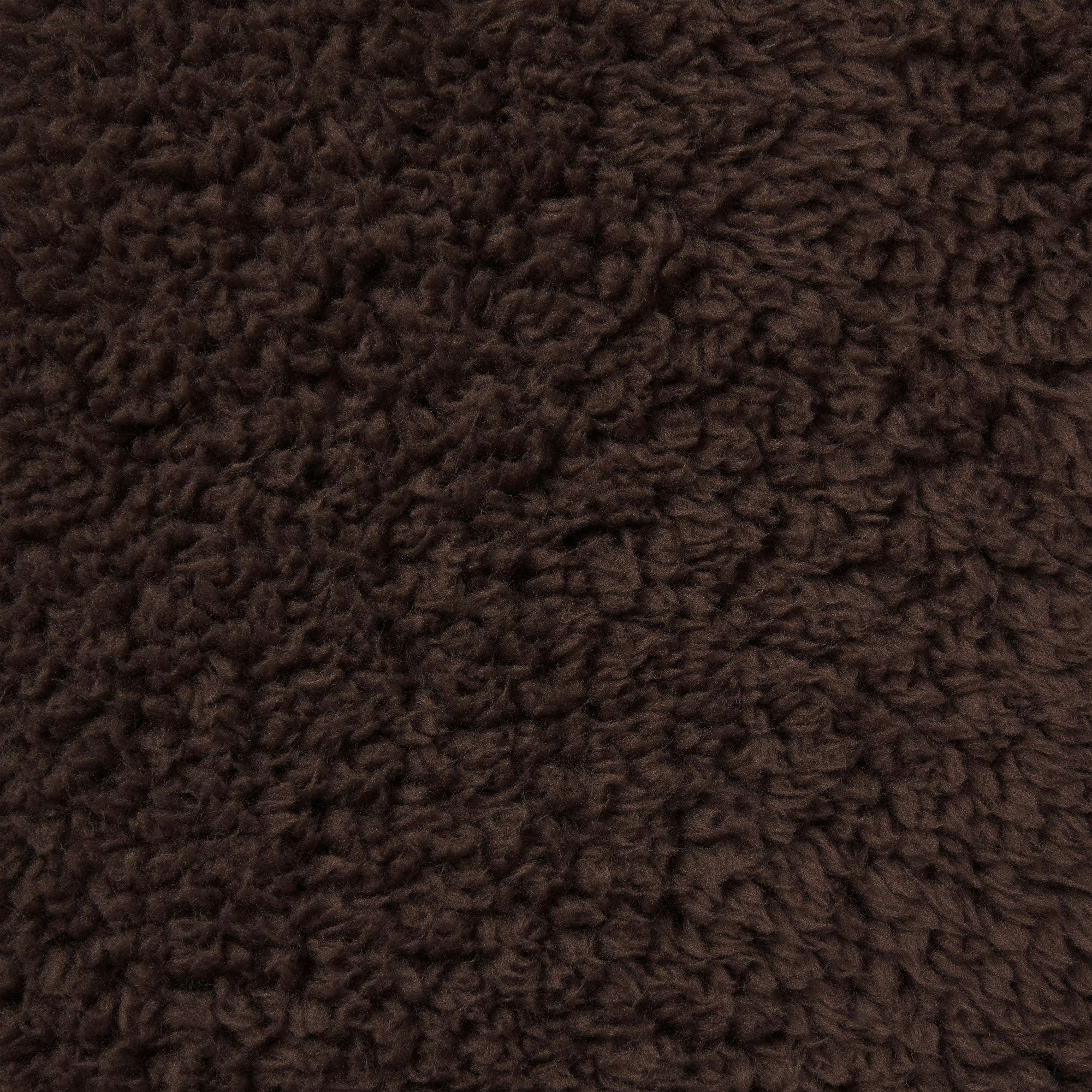 PLUSH MENS ROBE | ESPRESSO FLAT ON A WHITE BACKGROUND | ADDITIONAL FABRIC DETAILS