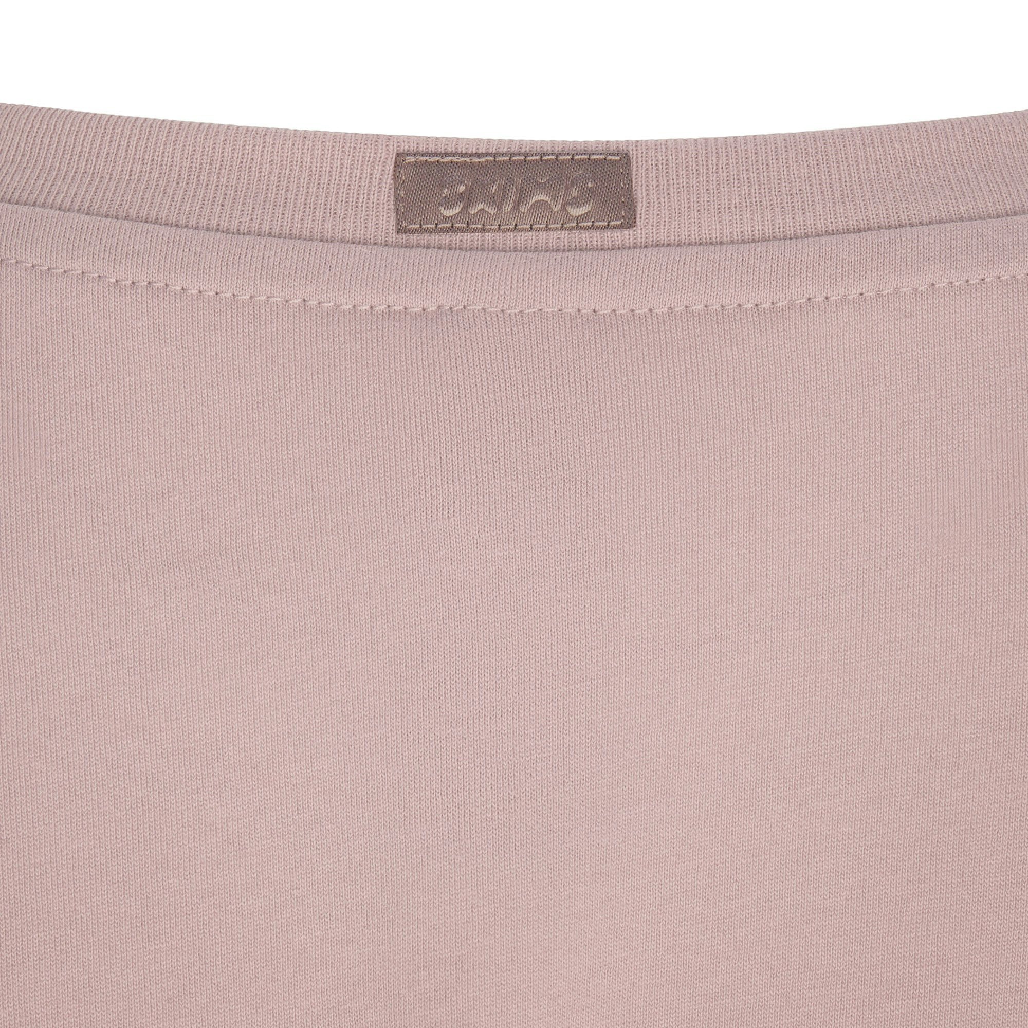 RELAXED TEES LONG SLEEVE T-SHIRT | FAWN ADDITIONAL FABRIC DETAILS