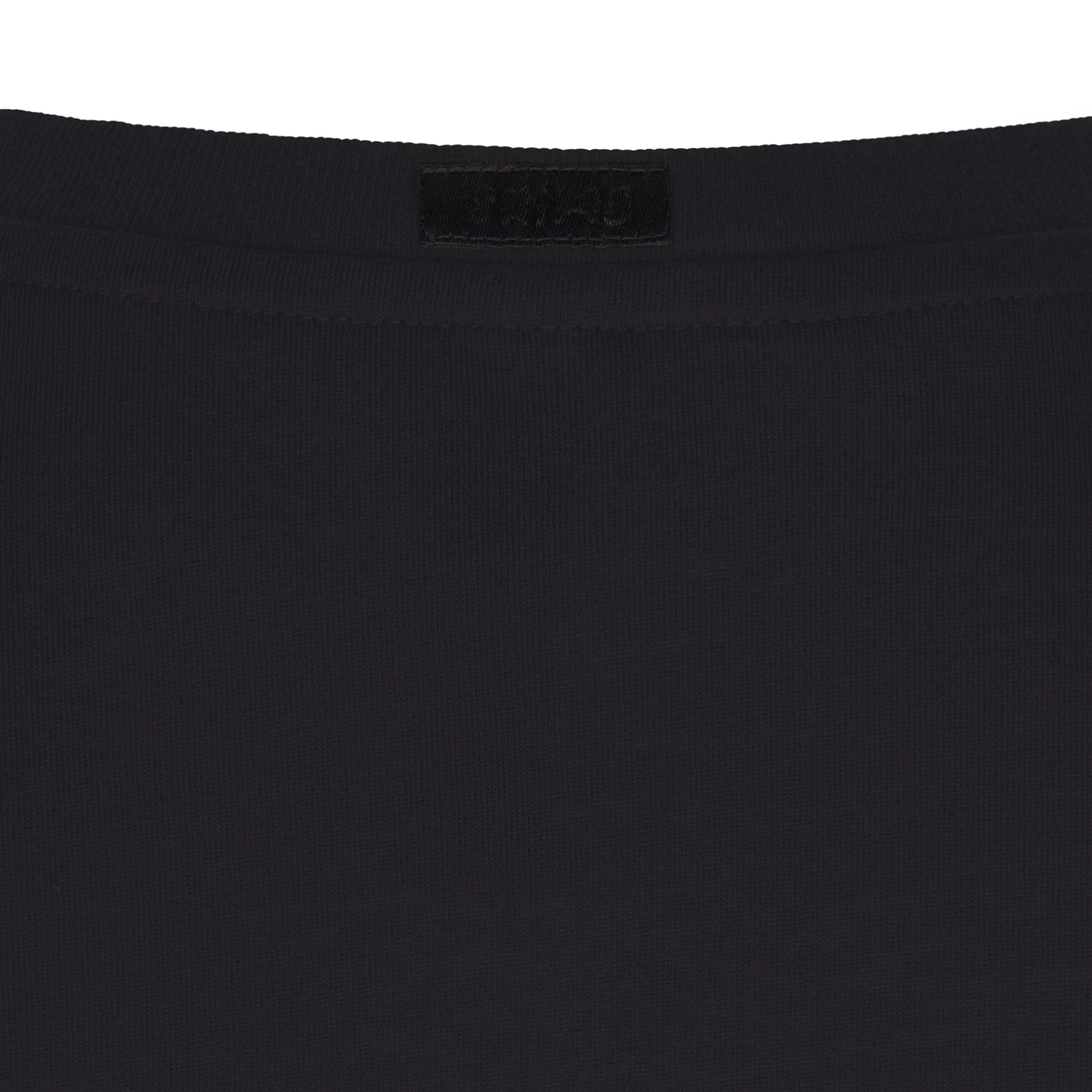 RELAXED TEES V NECK T SHIRT ONYX ADDITIONAL FABRIC DETAILS