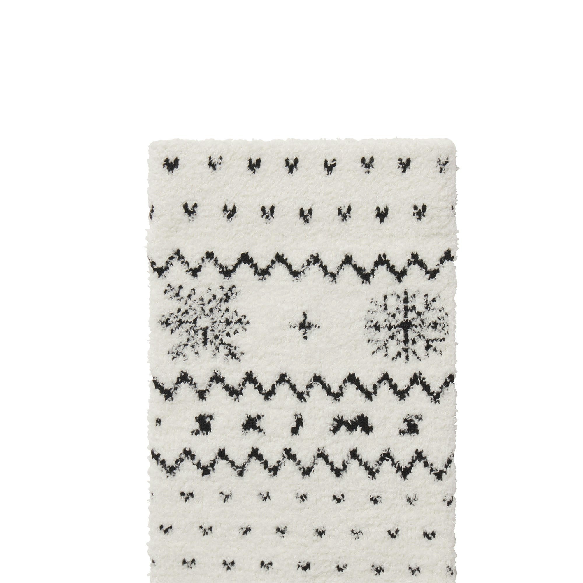 COZY LITE SOCK | MARBLE HEART FAIR ISLE ADDITIONAL FABRIC DETAILS