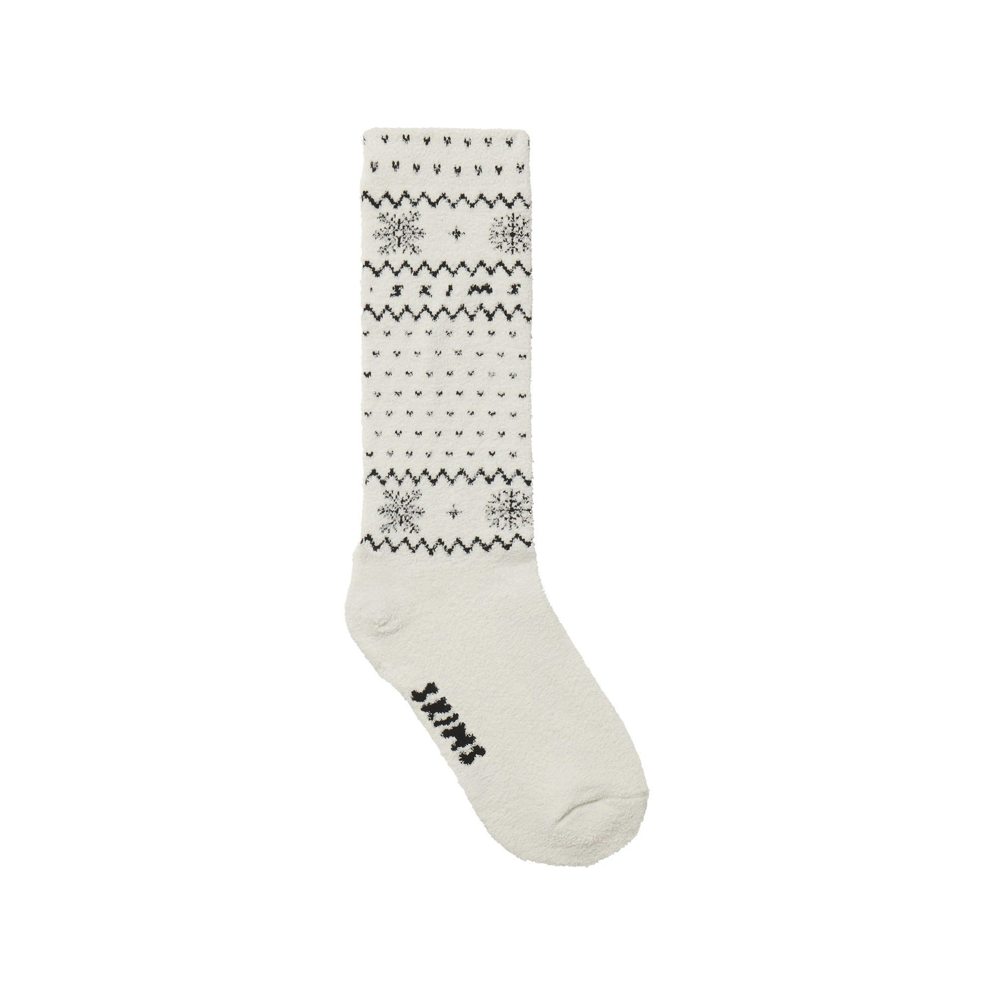 COZY LITE SOCK | MARBLE HEART FAIR ISLE ADDITIONAL FABRIC DETAILS