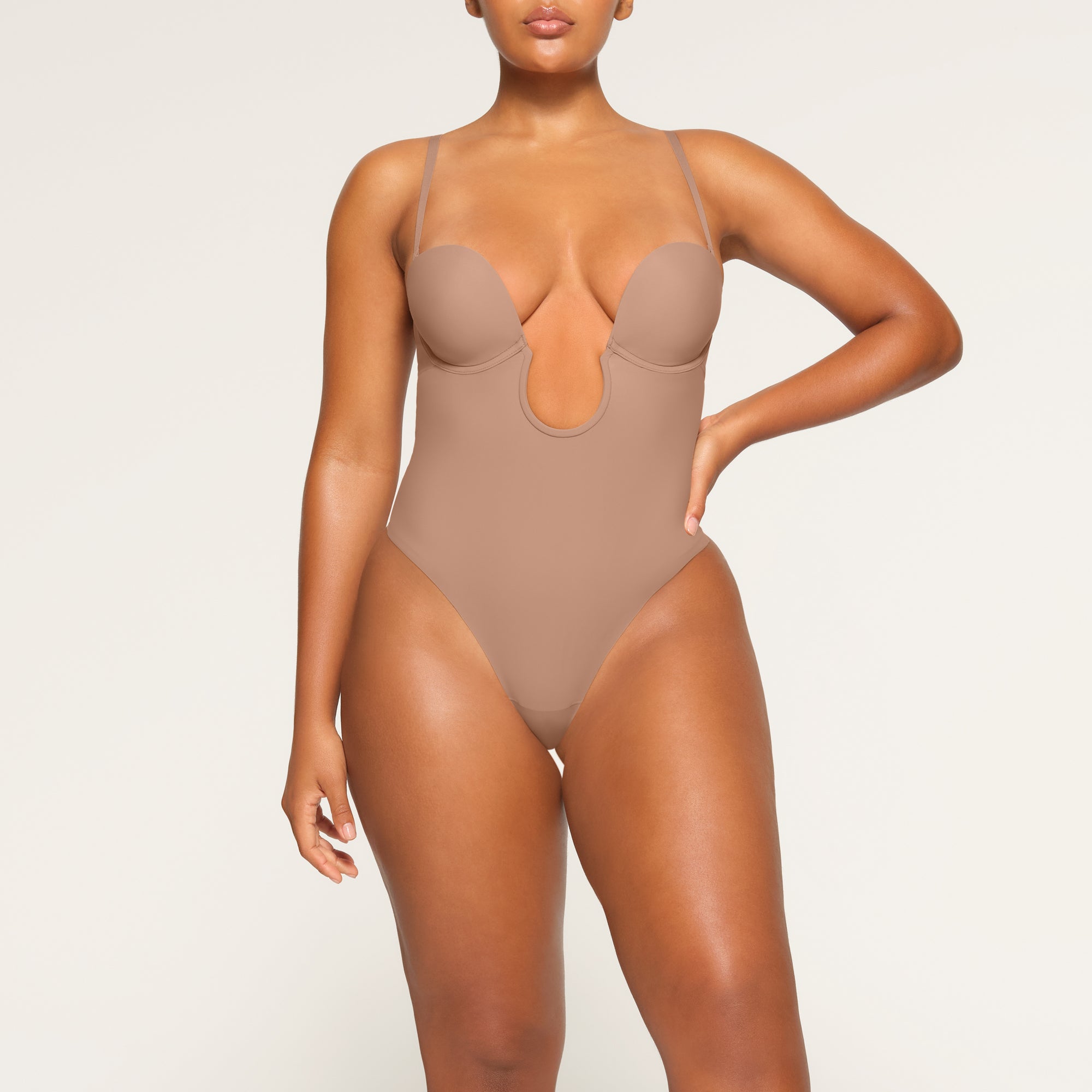 Deep plunge bodysuit shapewear online
