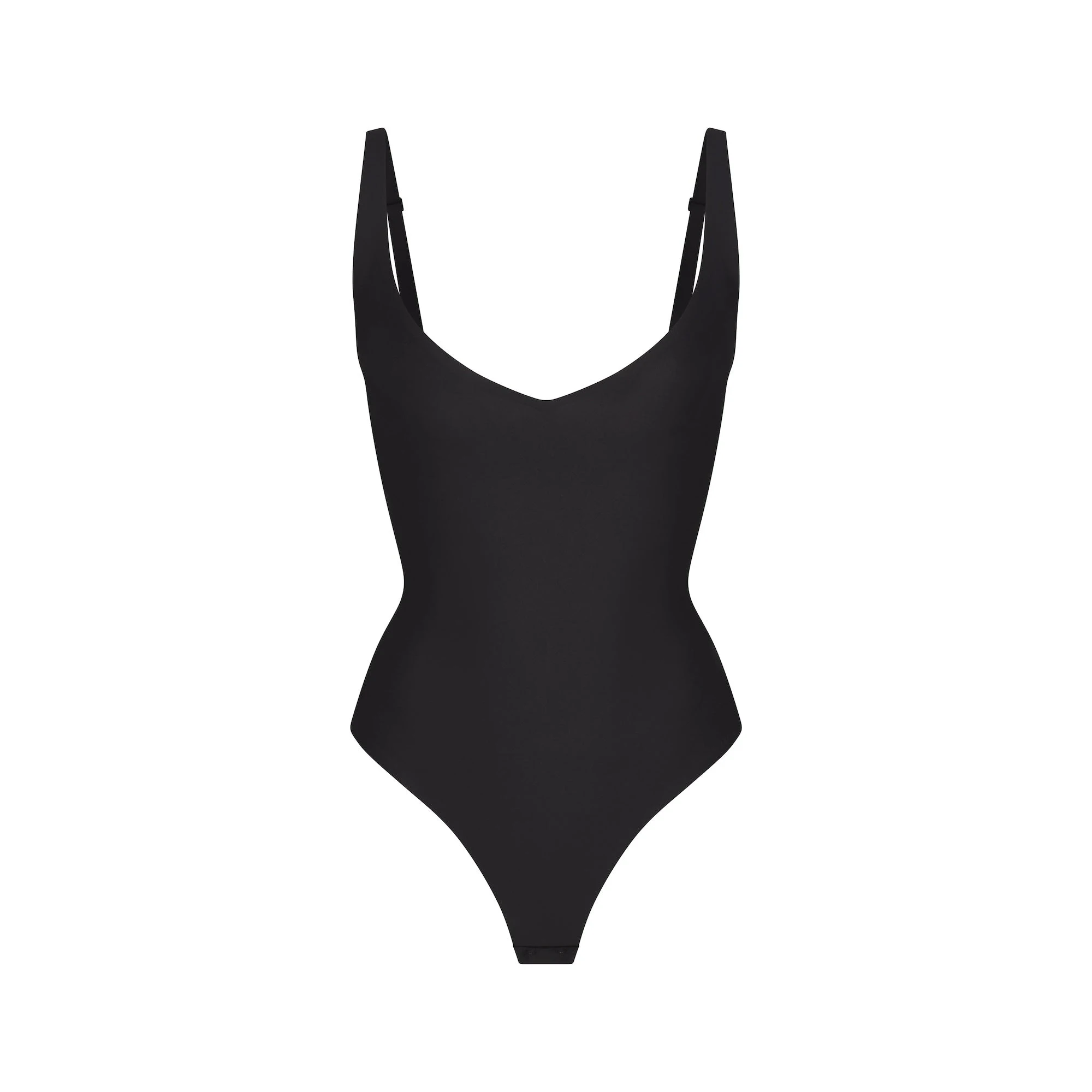 CORE SCULPT PLUNGE THONG BODYSUIT