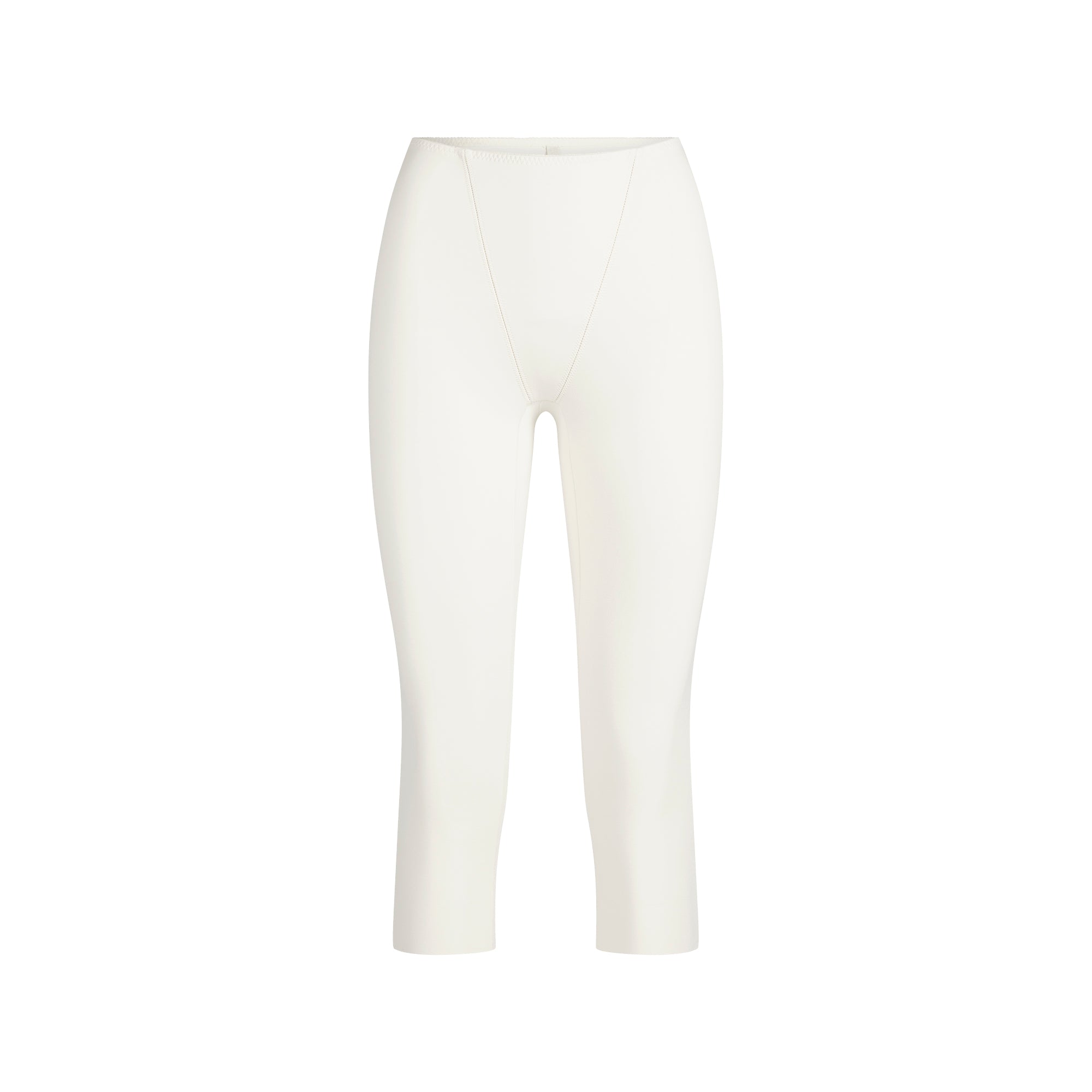 COTTON SHAPEWEAR CAPRI | MARBLE FLAT ON A WHITE BACKGROUND | FLT