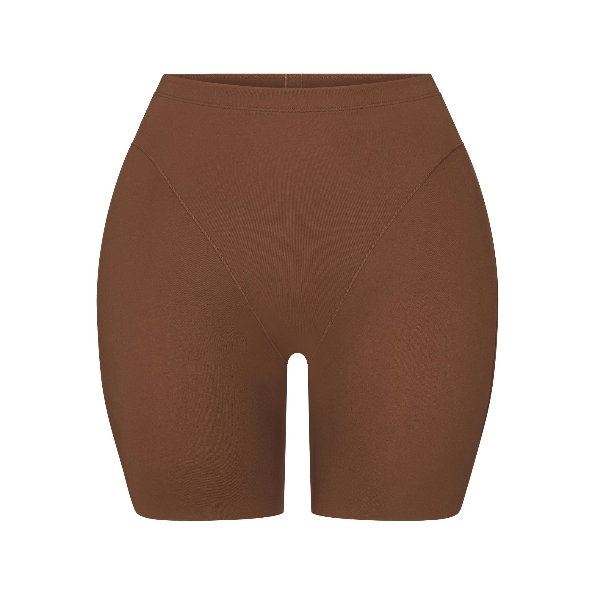 SKIMS BODY BUTT AND HIP ENHANCING MID THIGH SHORT | JASPER FLAT ON A WHITE BACKGROUND | FLT