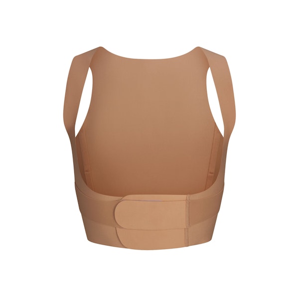 SKIMS BODY POSTURE TRAINER VEST | SIENNA FLAT ON A WHITE BACKGROUND | FLT