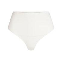 COTTON SHAPEWEAR HIGH-WAISTED THONG