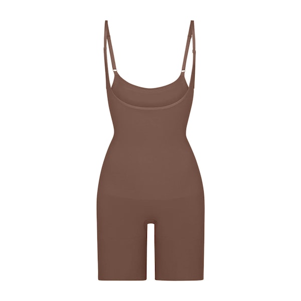 BUTT ENHANCING OPEN BUST BODYSUIT | JASPER (SHAPEWEAR BODYSUITS) LAYS FLAT ON A WHITE BACKGROUND | FLT