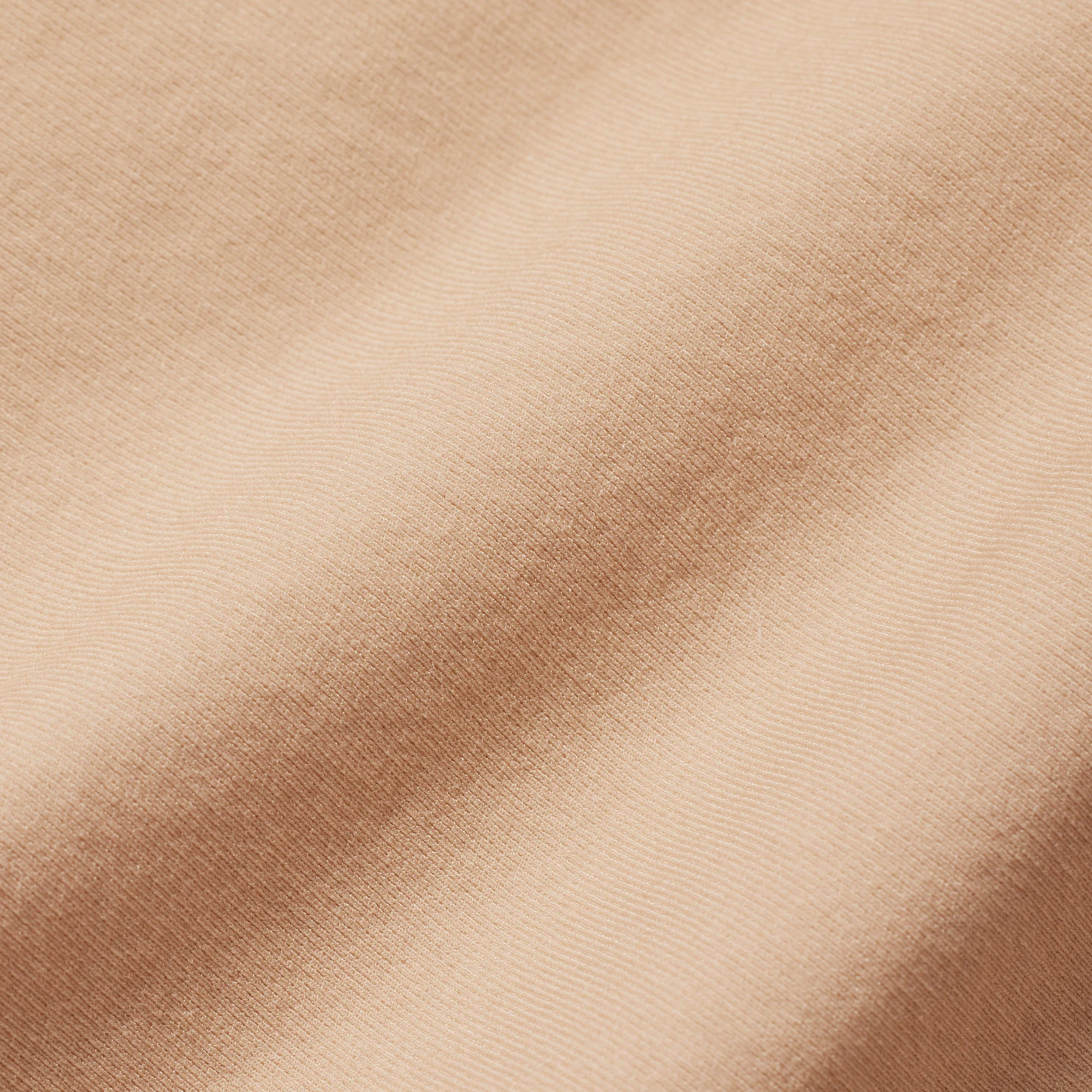 SHEER SEAMLESS STRAPLESS SHORTIE BODYSUIT | SAND ADDITIONAL FABRIC DETAILS