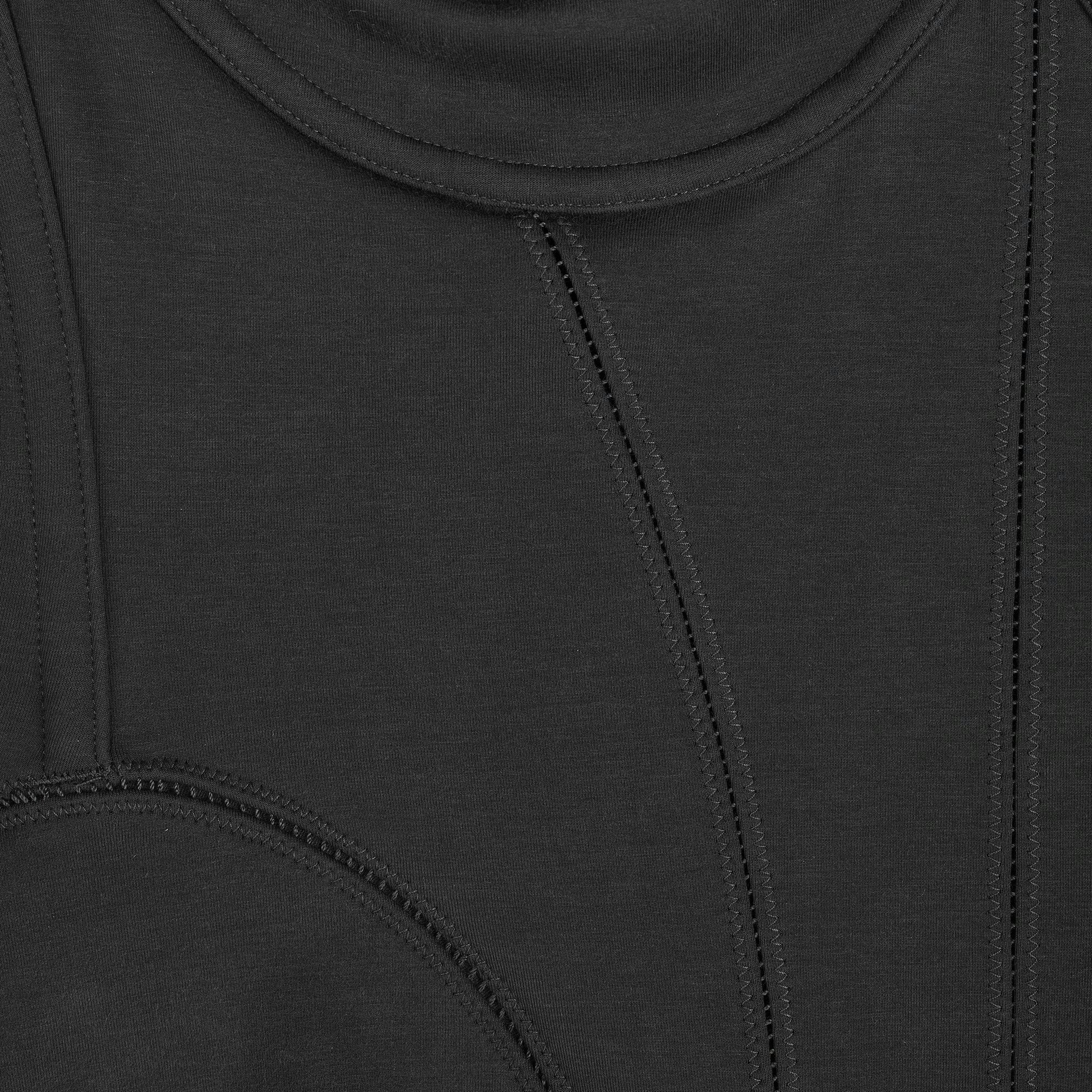 COTTON SHAPEWEAR THONG BODYSUIT | SOOT ADDITIONAL FABRIC DETAILS