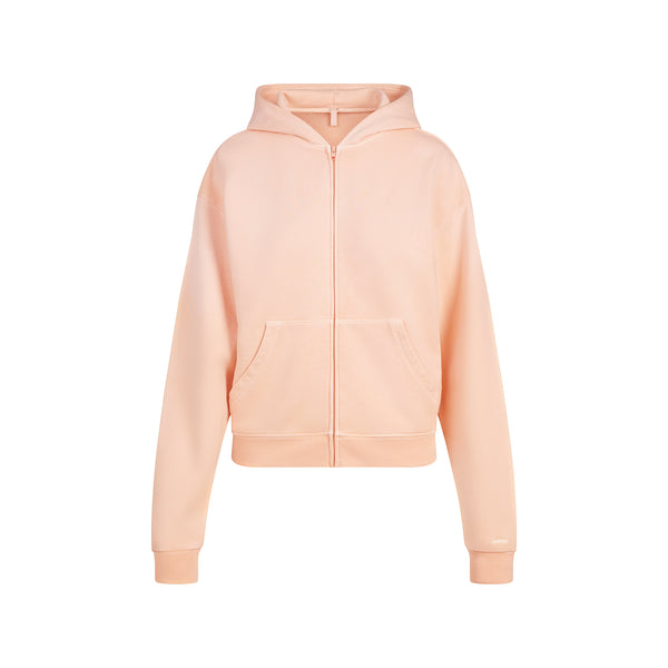 【関税込み】SKIMS パープル Terry クラシック フーディ FRENCH TERRY CLASSIC ZIP UP HOODIE | ASH