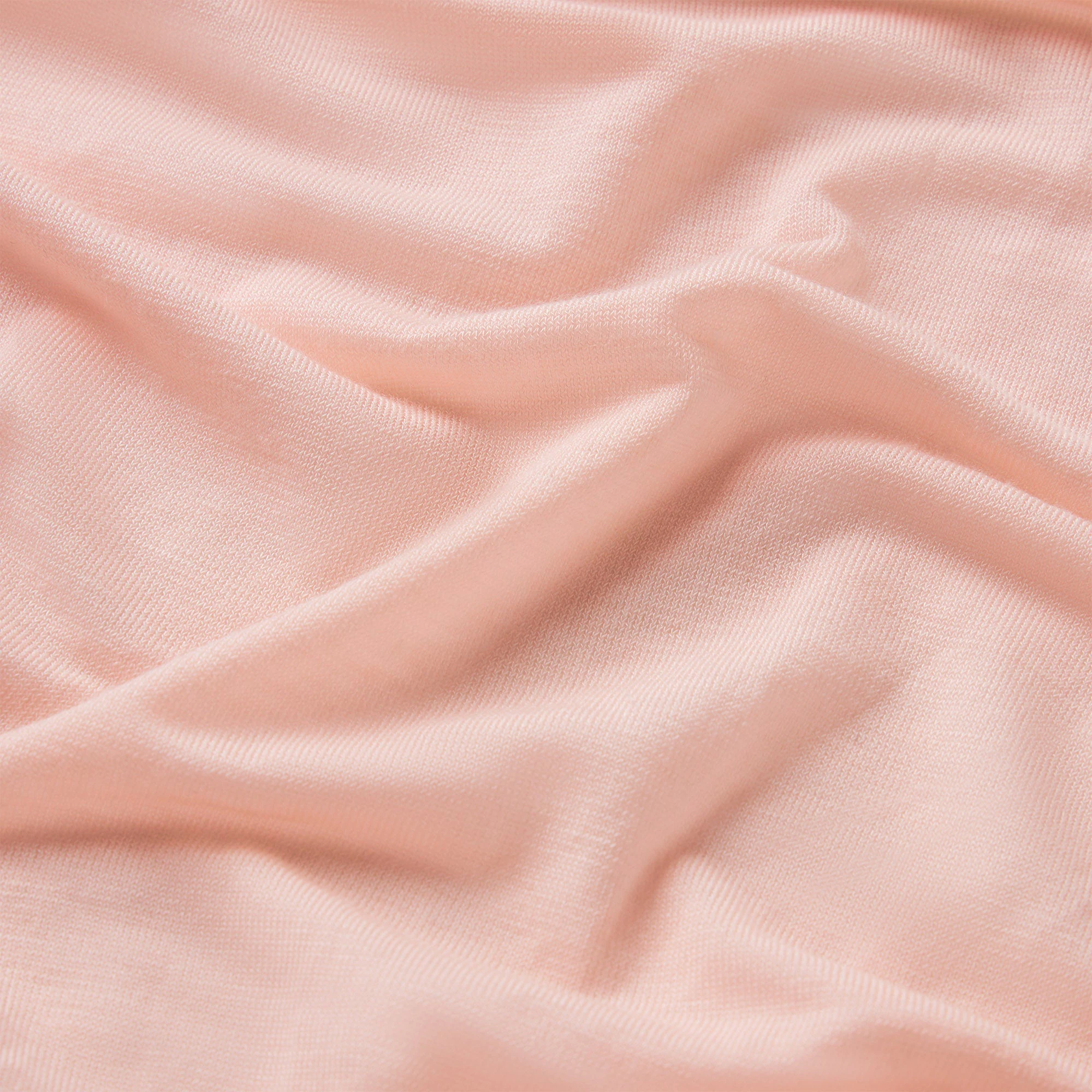 SHEER MODAL CREWNECK HENLEY | PRIMROSE ADDITIONAL FABRIC DETAILS