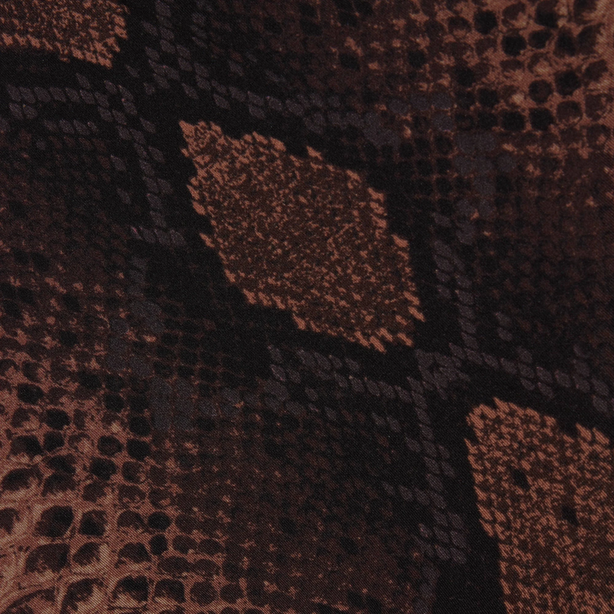 SHINE FOUNDATIONS THONG | ESPRESSO SNAKESKIN PRINT ADDITIONAL FABRIC DETAILS