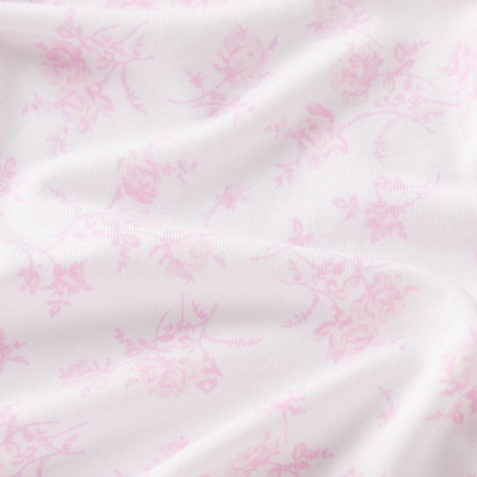 SKIMS SLEEP KIDS SLEEP SET | SNOW DELICATE FLORAL PRINT ADDITIONAL FABRIC DETAILS