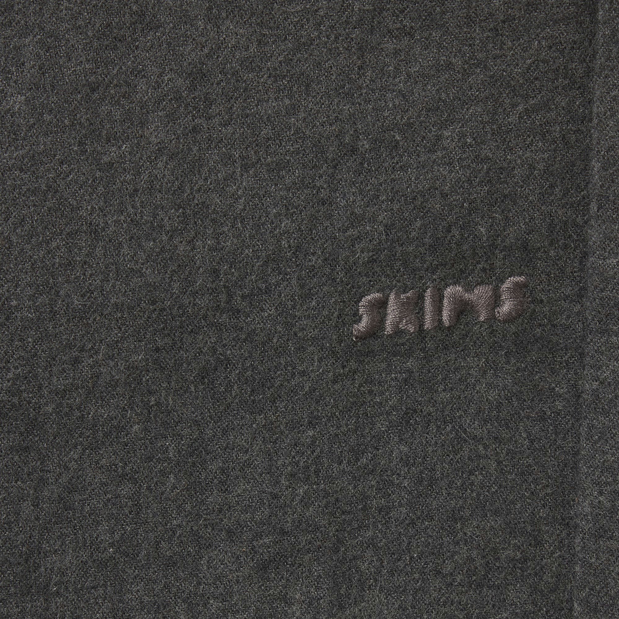 FLANNEL SLEEP MENS SLEEP SET | ASH HEATHER GREY ADDITIONAL FABRIC DETAILS