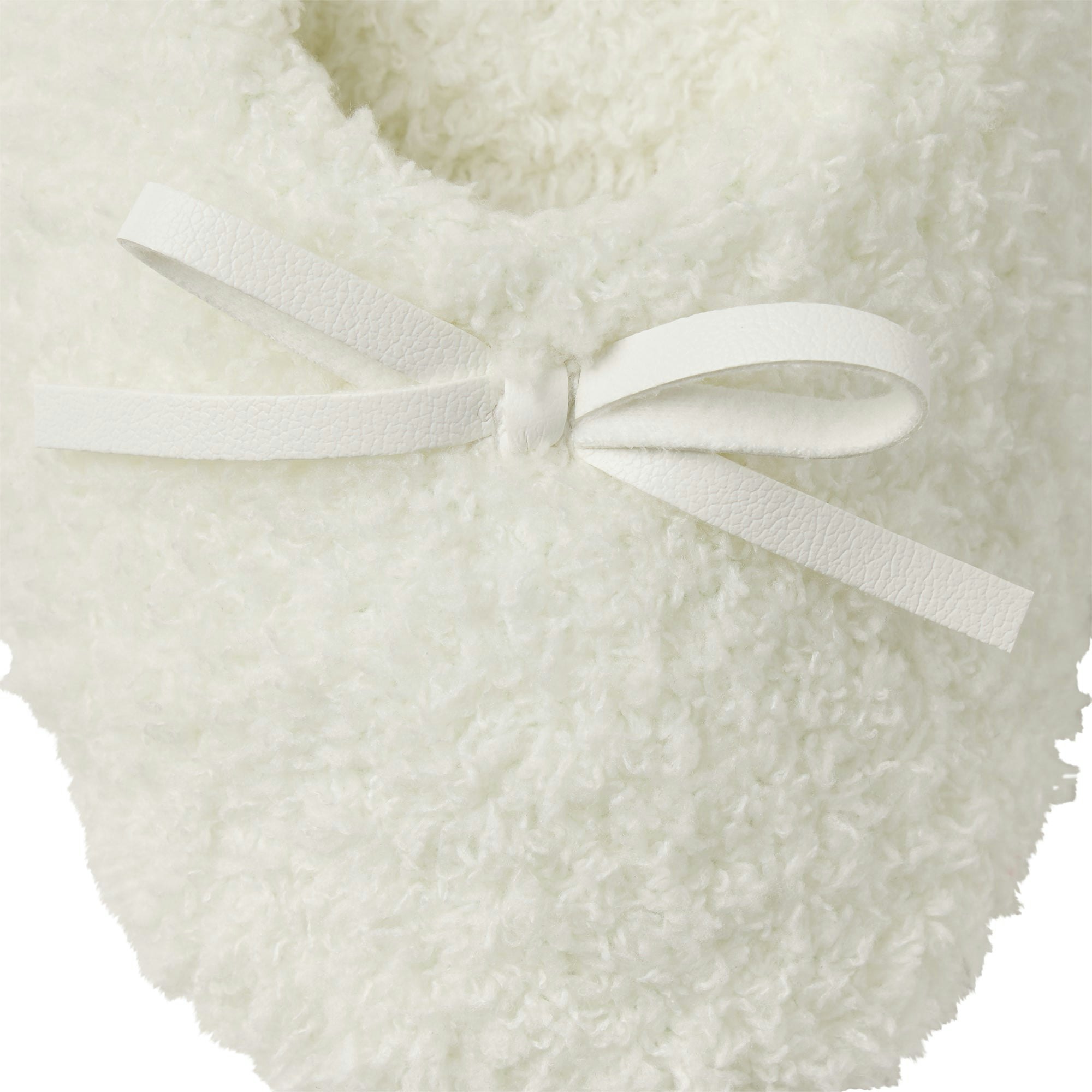 COZY BALLET SLIPPER | MARBLE FLAT ON A WHITE BACKGROUND 