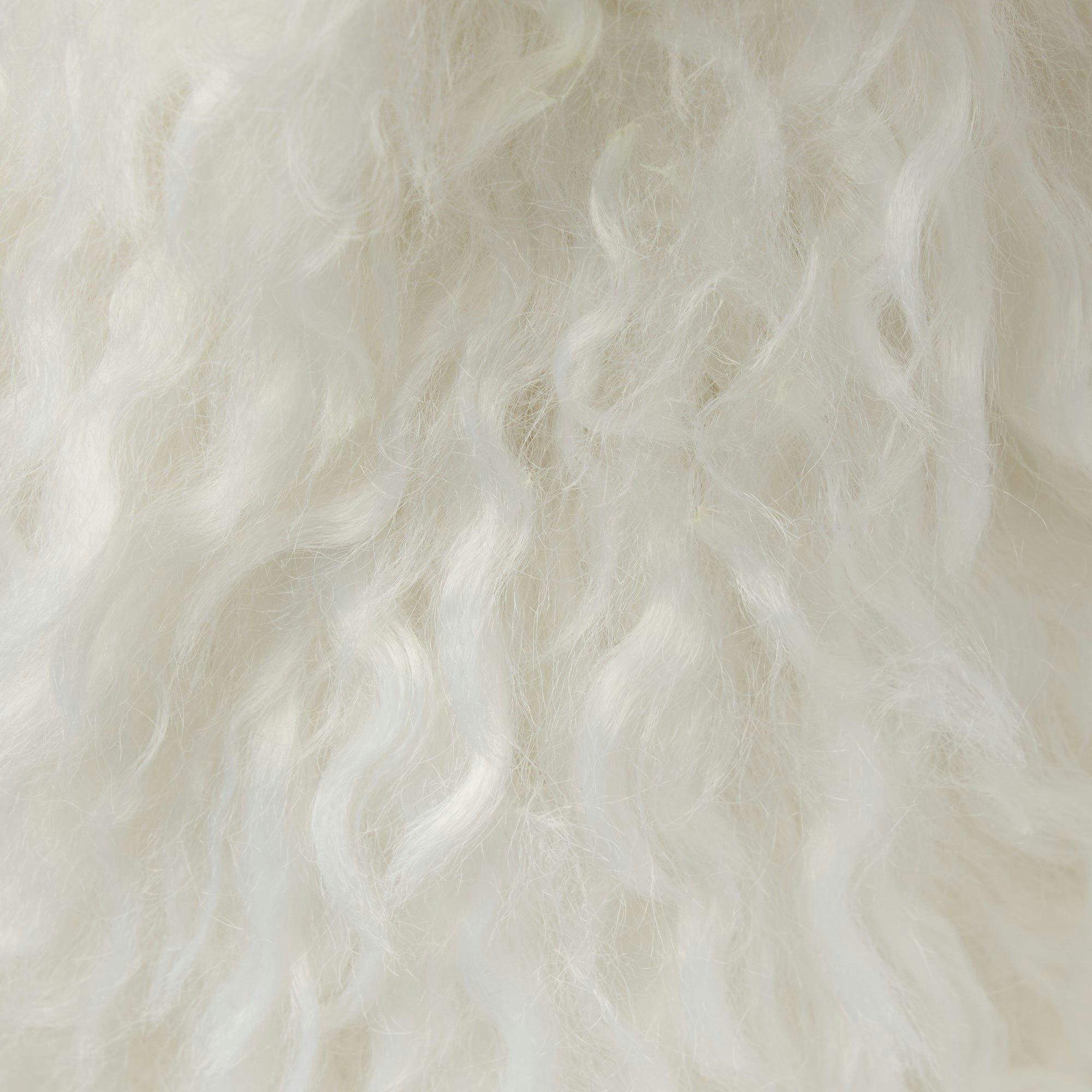 FAUX FUR SHAGGY BOOT | MARBLE FLAT ON A WHITE BACKGROUND | FLT