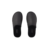 MENS FAUX SHEARLING SLIPPER