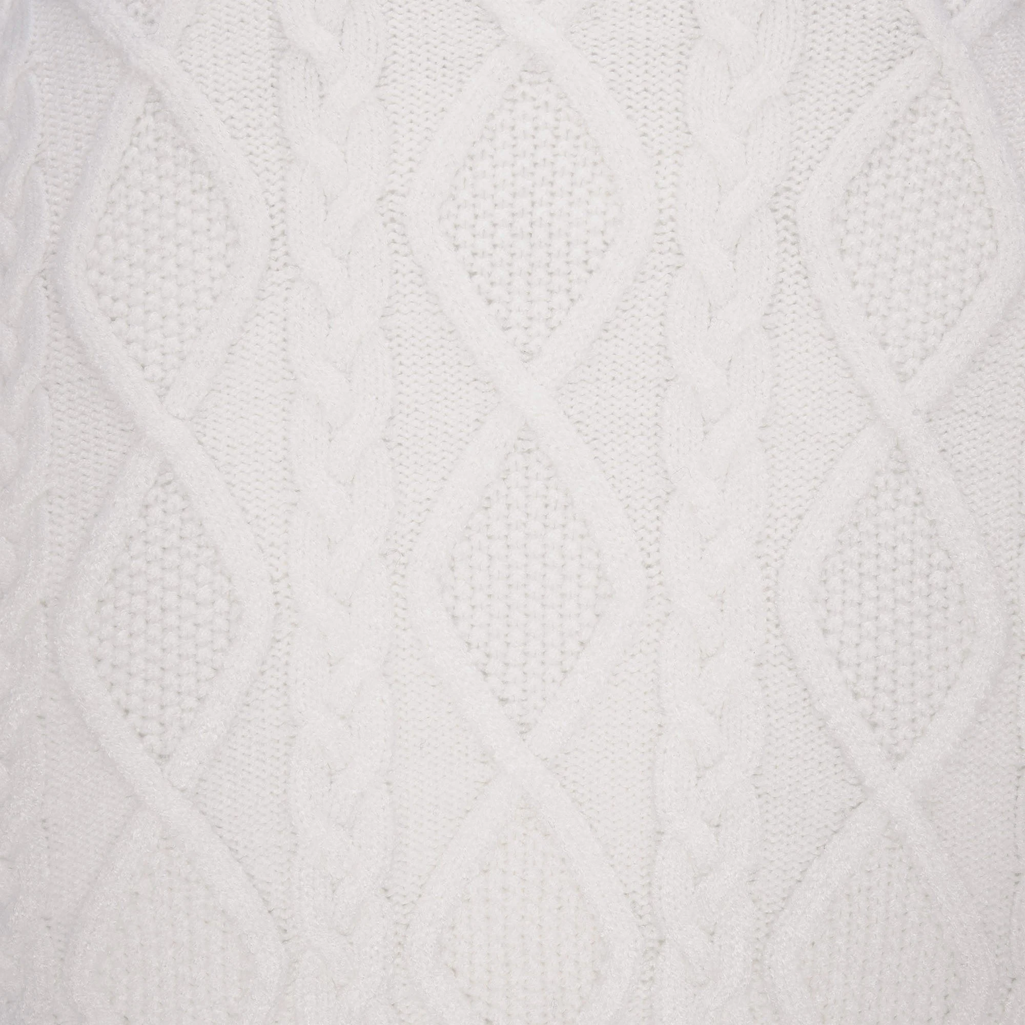 CABLE KNIT TRIANGLE BRALETTE | CLOUD ADDITIONAL FABRIC DETAILS