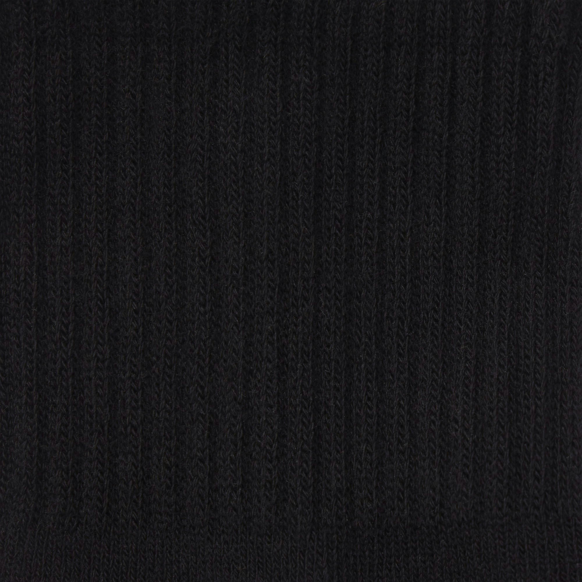 MENS QUARTER CREW SOCK 3-PACK | ONYX ADDITIONAL FABRIC DETAILS