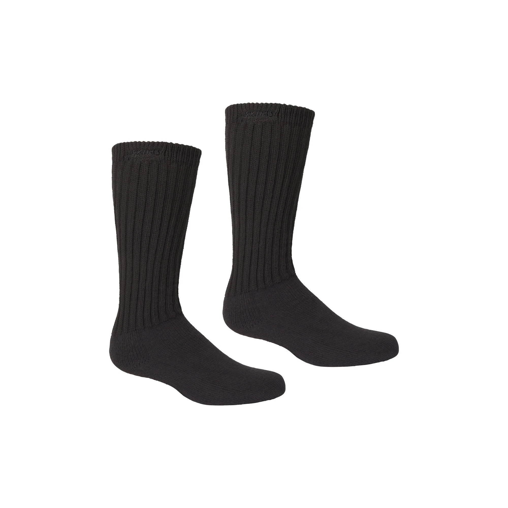 SLIPPER SOCK | ONYX () FLAT ON A WHITE BACKGROUND | FLT
