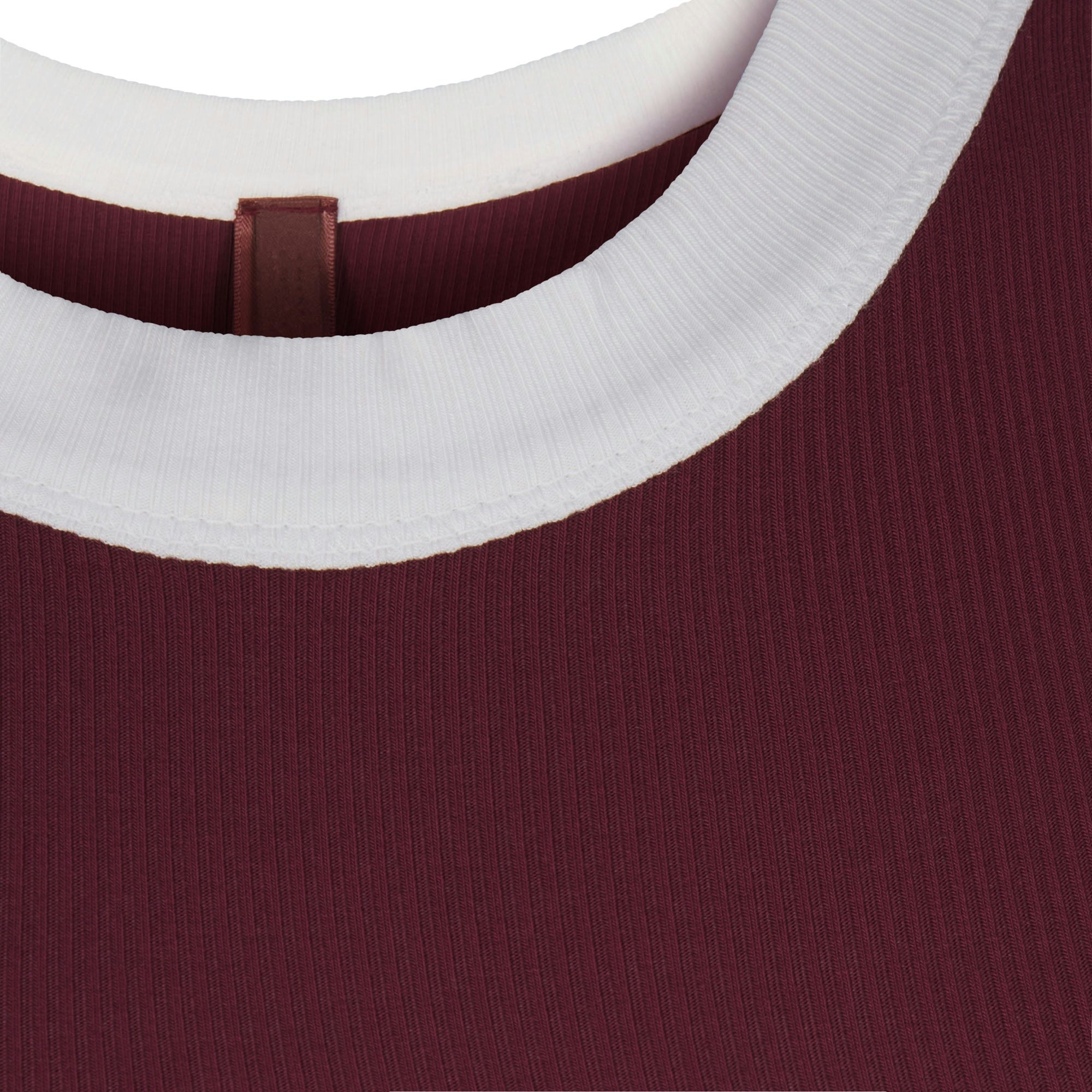 SOFT LOUNGE RINGER T-SHIRT LONG DRESS ADDITIONAL FABRIC DETAILS | about this fabric