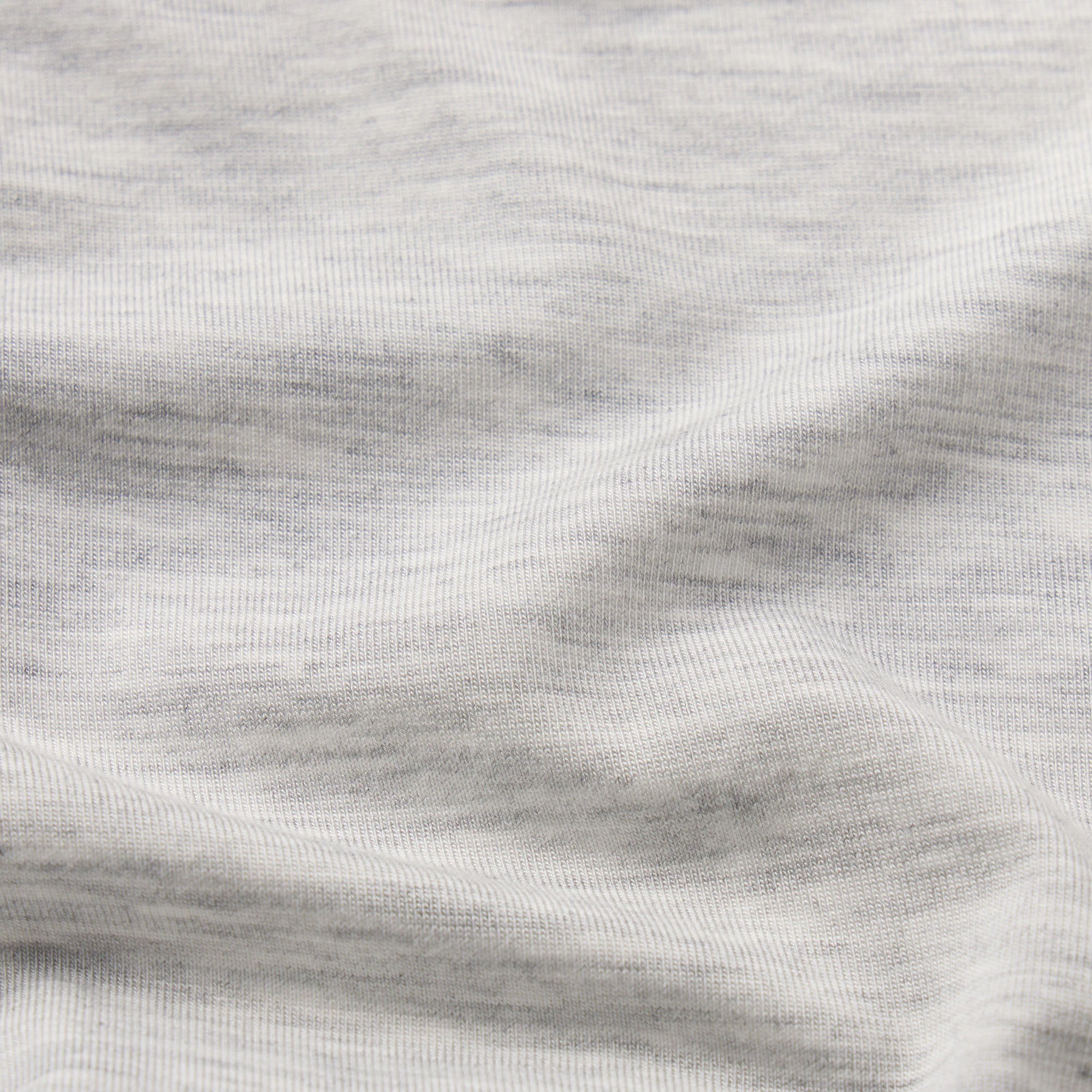 COTTON FLEECE DOUBLE WAISTBAND SHORT | LIGHT HEATHER GREY ADDITIONAL FABRIC DETAILS