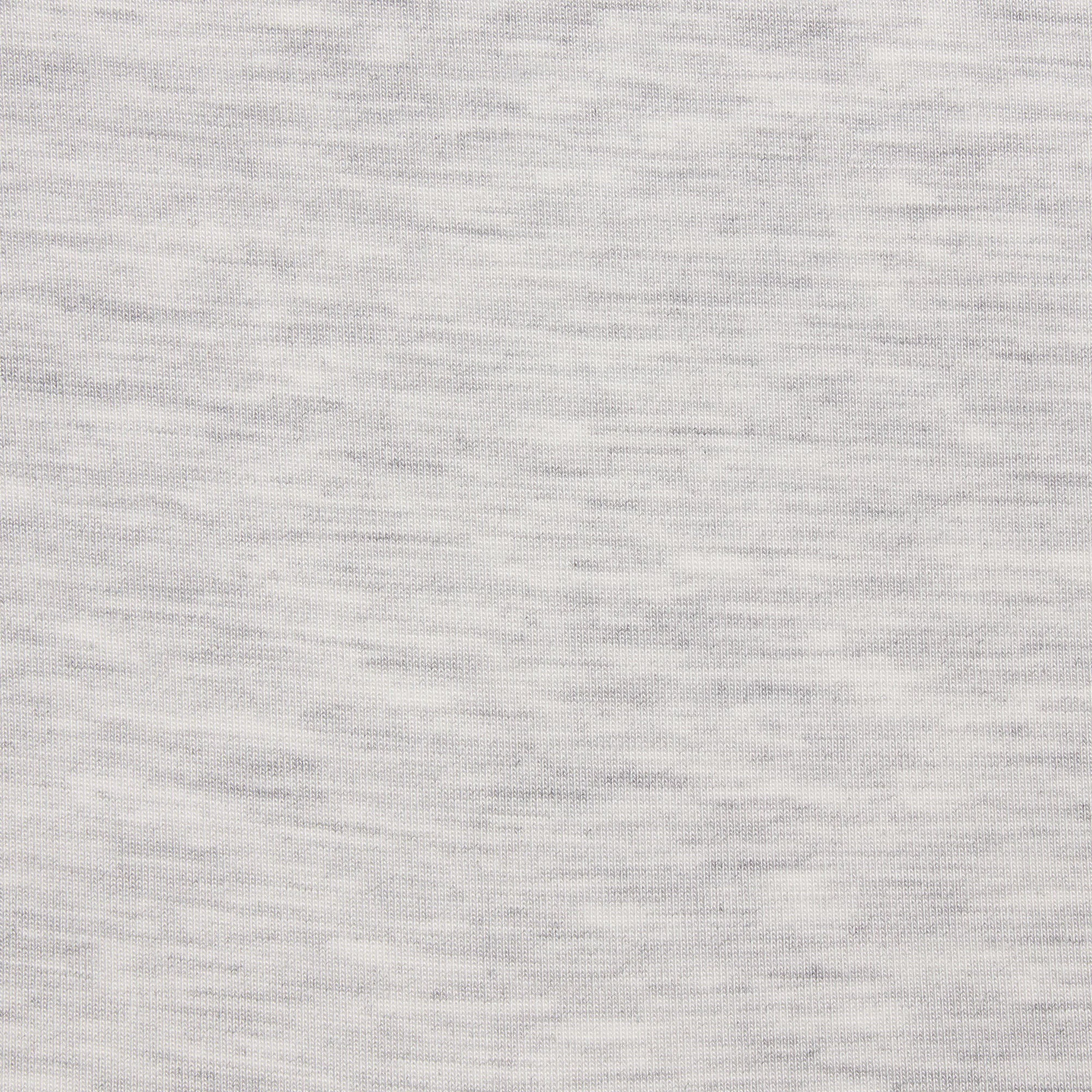 COTTON JERSEY ZIP UP HOODIE | LIGHT HEATHER GREY ADDITIONAL FABRIC DETAILS