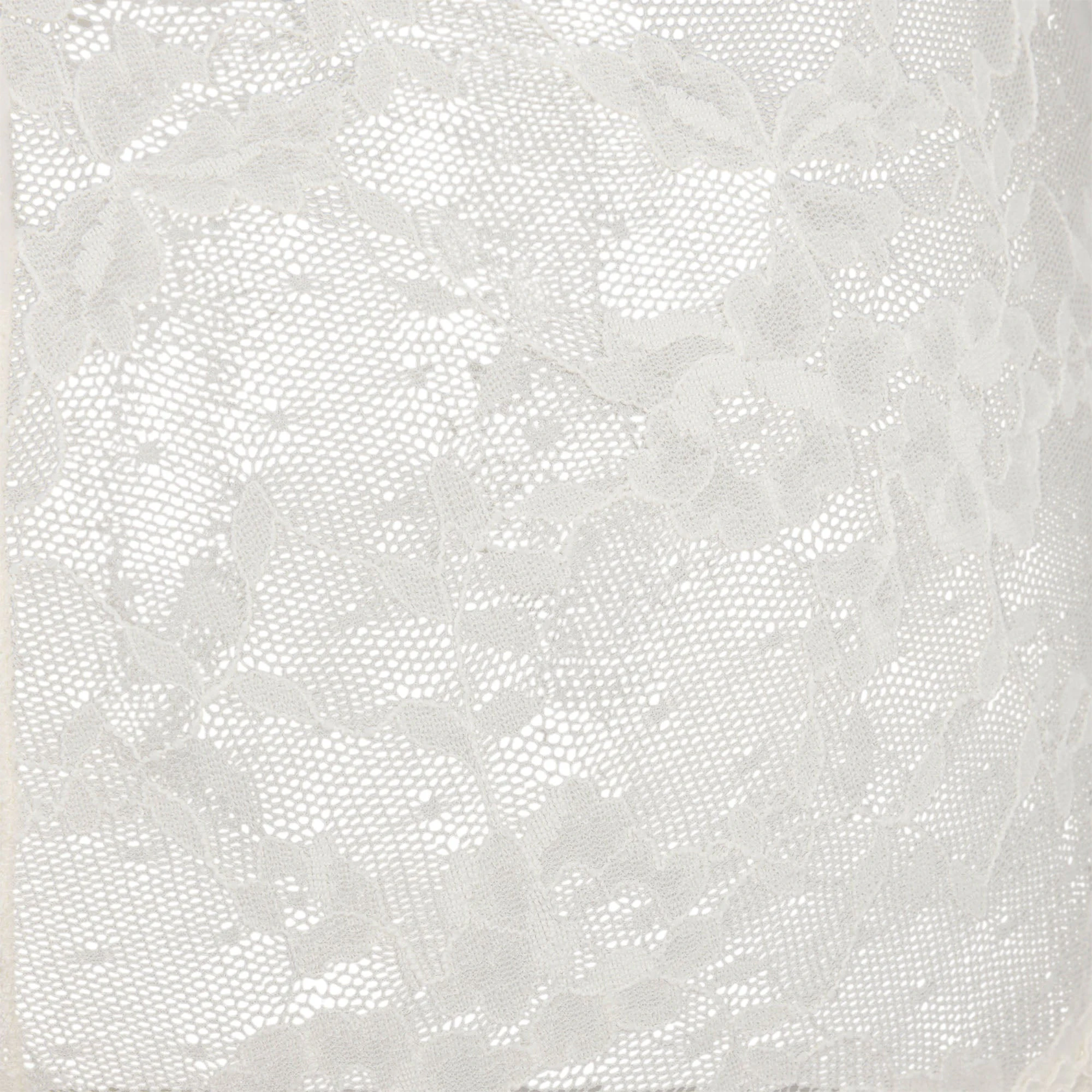 STRETCH LACE BOY SHORT | ECRU ADDITIONAL FABRIC DETAILS