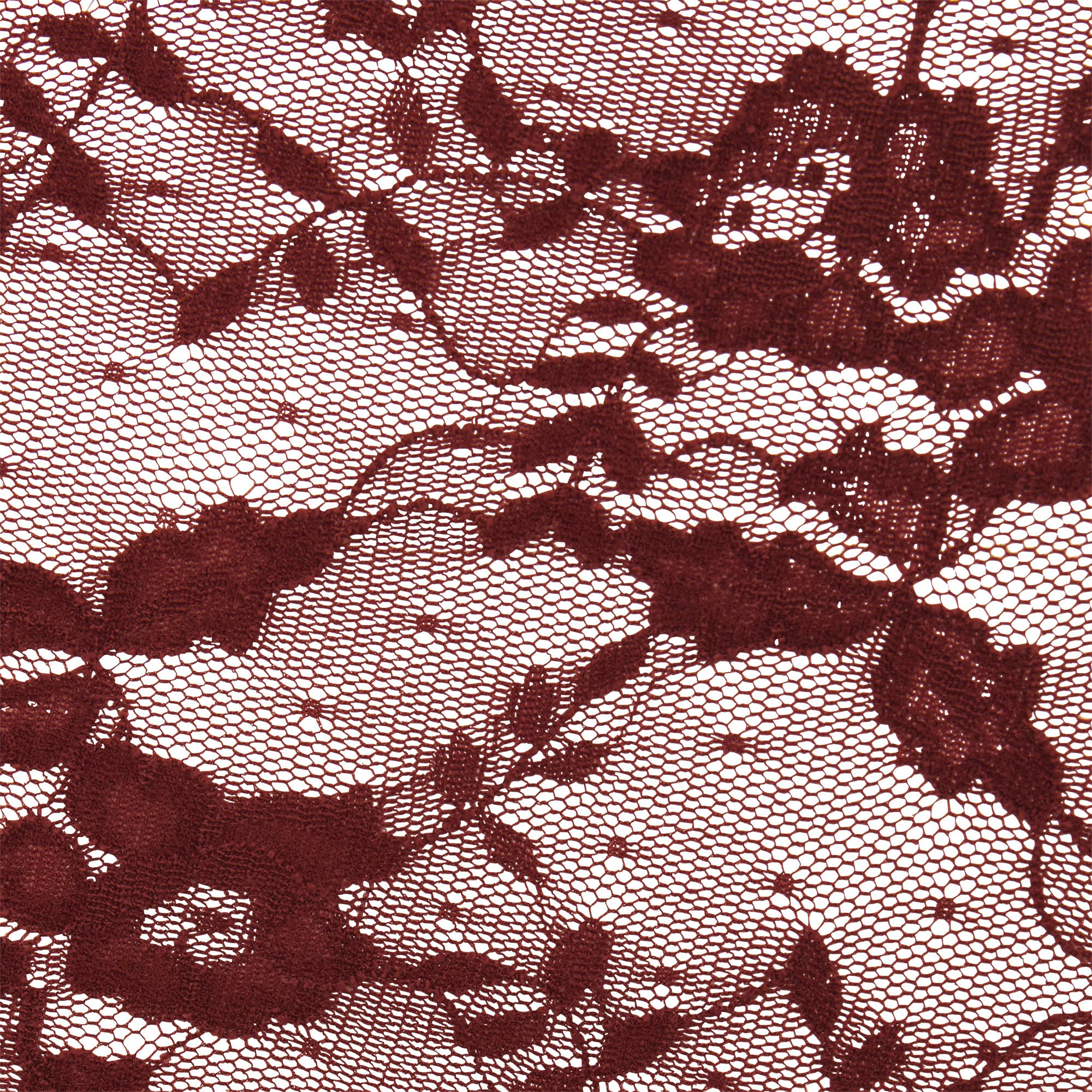 STRETCH LACE BOY SHORT | OXBLOOD ADDITIONAL FABRIC DETAILS