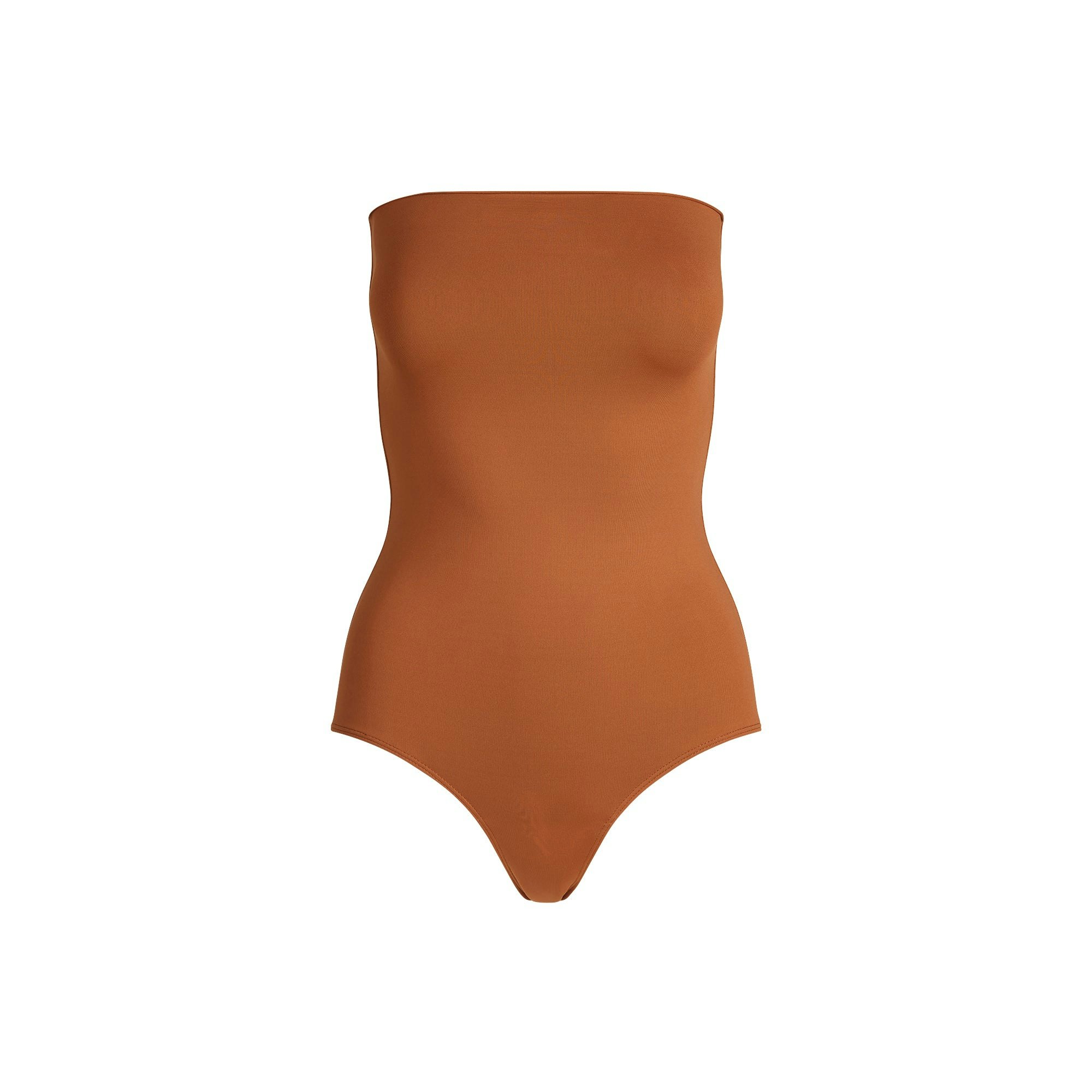 MINIMAL SWIM CONVERTIBLE BIKINI BOTTOM | BRONZE FLAT ON A WHITE BACKGROUND | FLT
