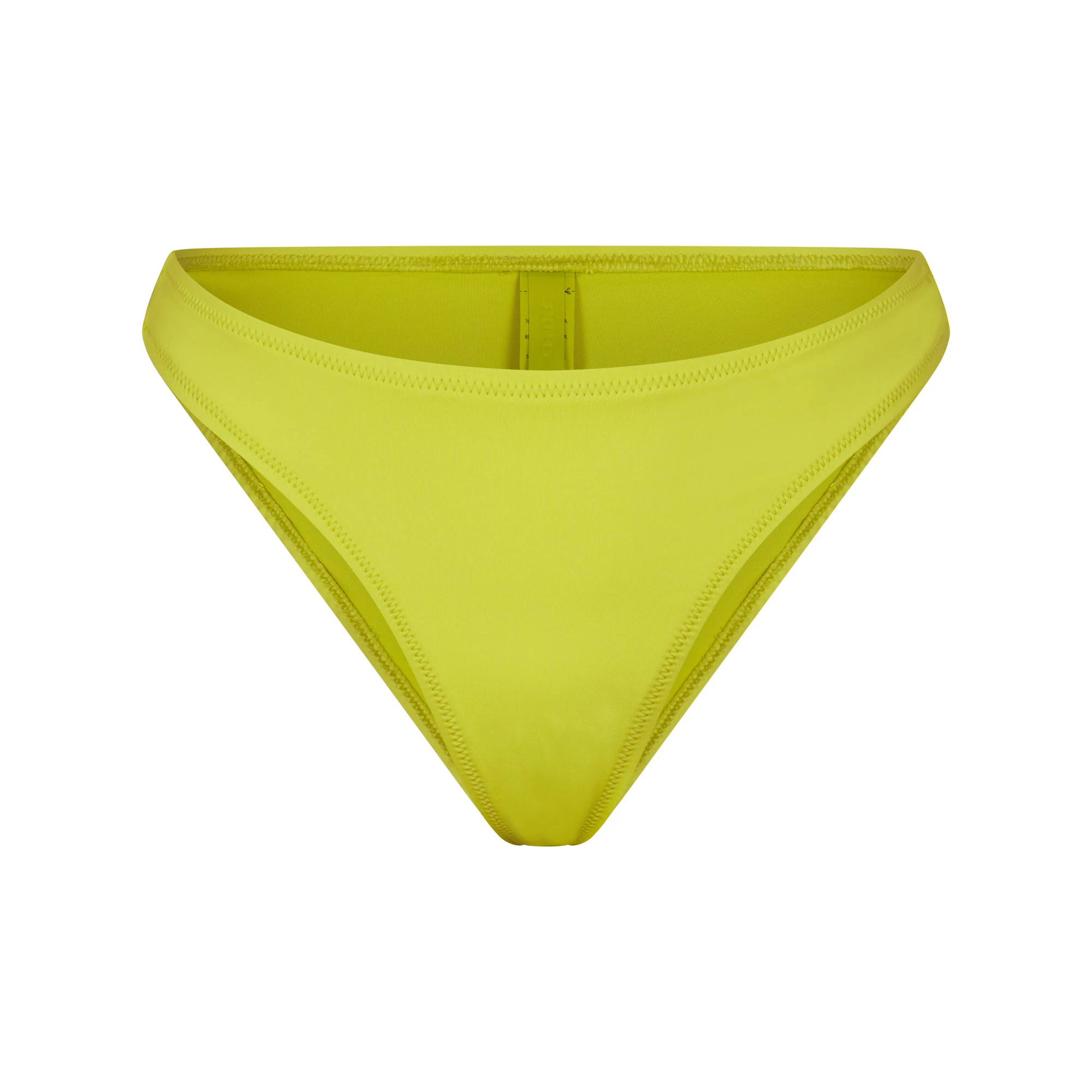 SIGNATURE SWIM MID COVERAGE BOTTOM | CITRUS (BIKINI BOTTOMS, SWIM) LAYS FLAT ON A WHITE BACKGROUND | FLT
