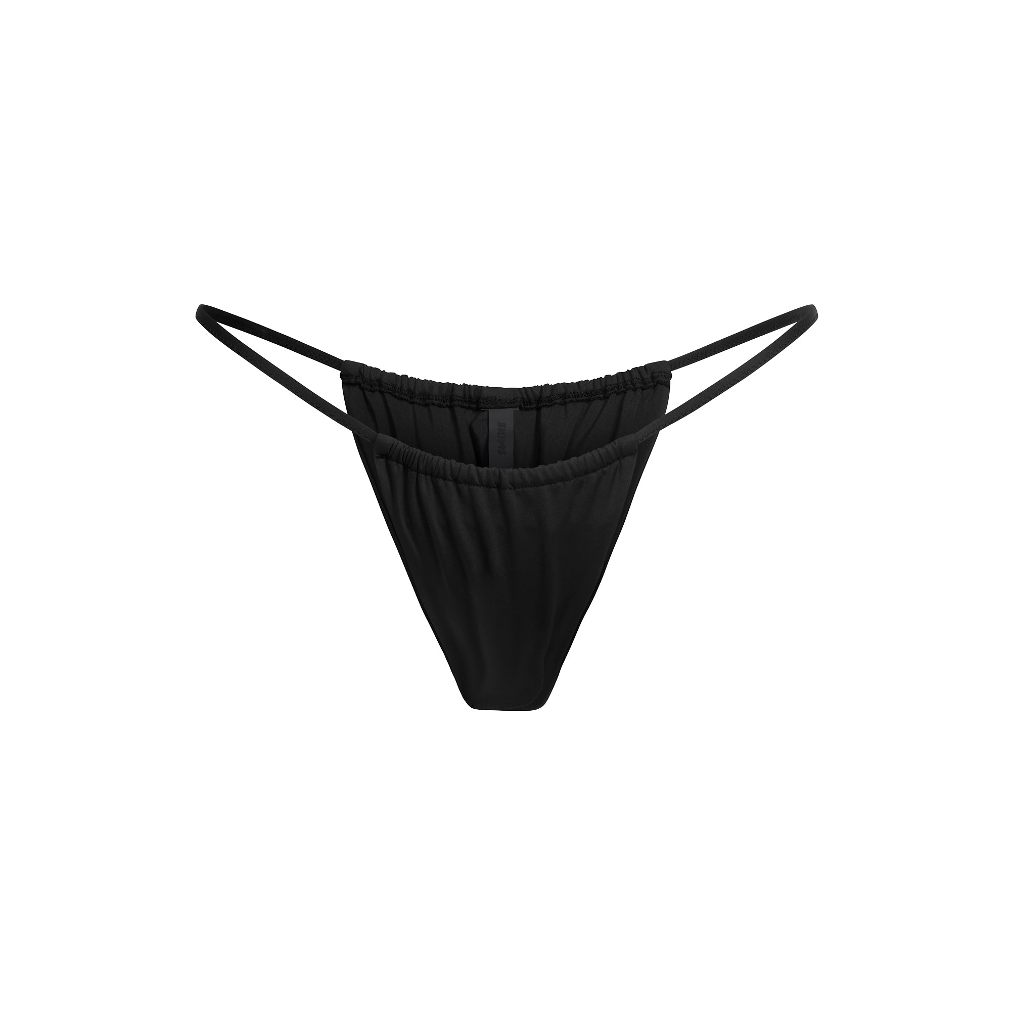 【GLOWNY】25HS★(S,M,L) STRING BIKINI BOTTOM SIGNATURE SWIM STRING BIKINI BOTTOM | ONYX