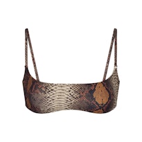 SIGNATURE SWIM MICRO SCOOP BIKINI TOP