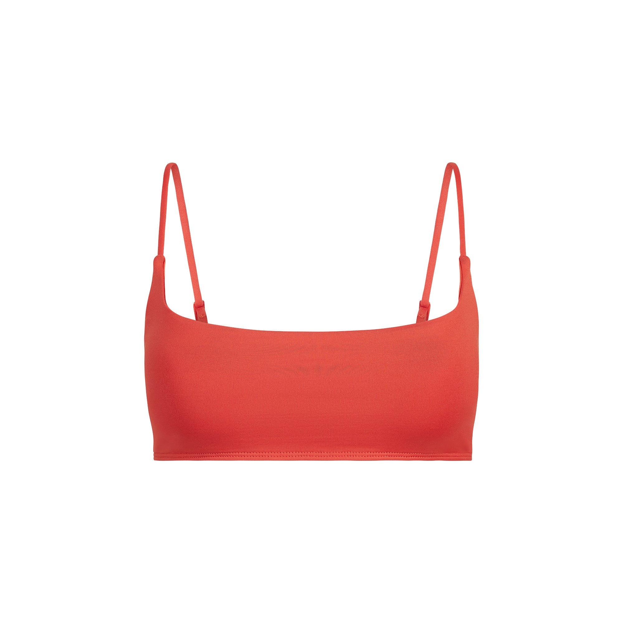 ICONIC SWIM SQUARE NECK BIKINI TOP | TERRA