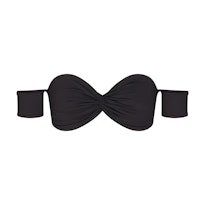 SIGNATURE SWIM OFF THE SHOULDER BIKINI TOP