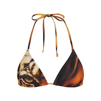 ROBERTO CAVALLI X SKIMS TRIANGLE BIKINI TOP