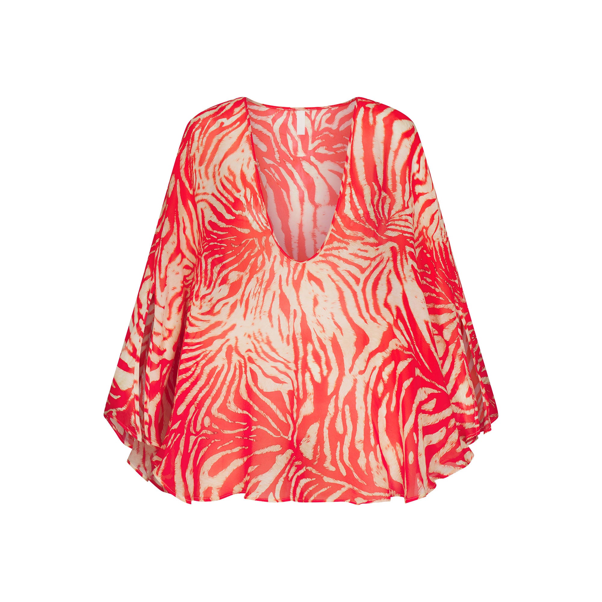 SHEER MINI KAFTAN