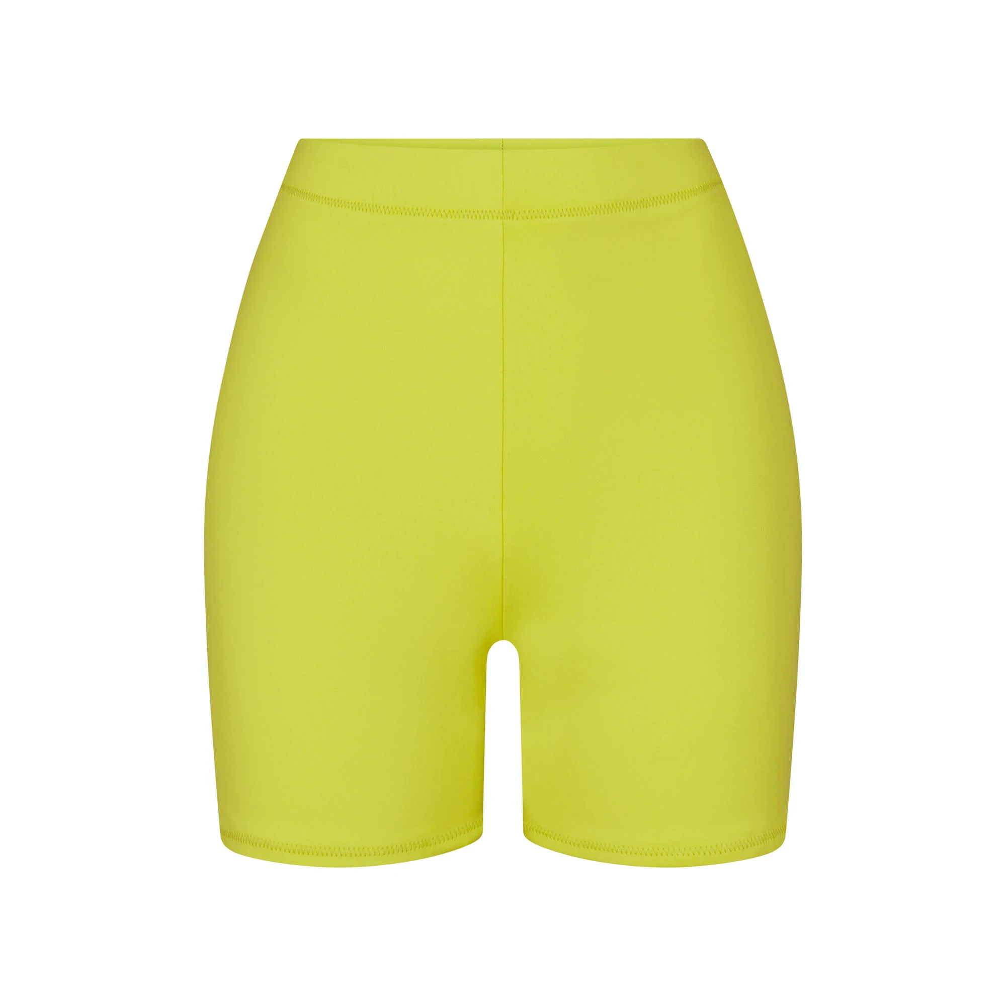 SWIM MID WAIST SHORT LAYS FLAT ON A WHITE BACKGROUND | FLT