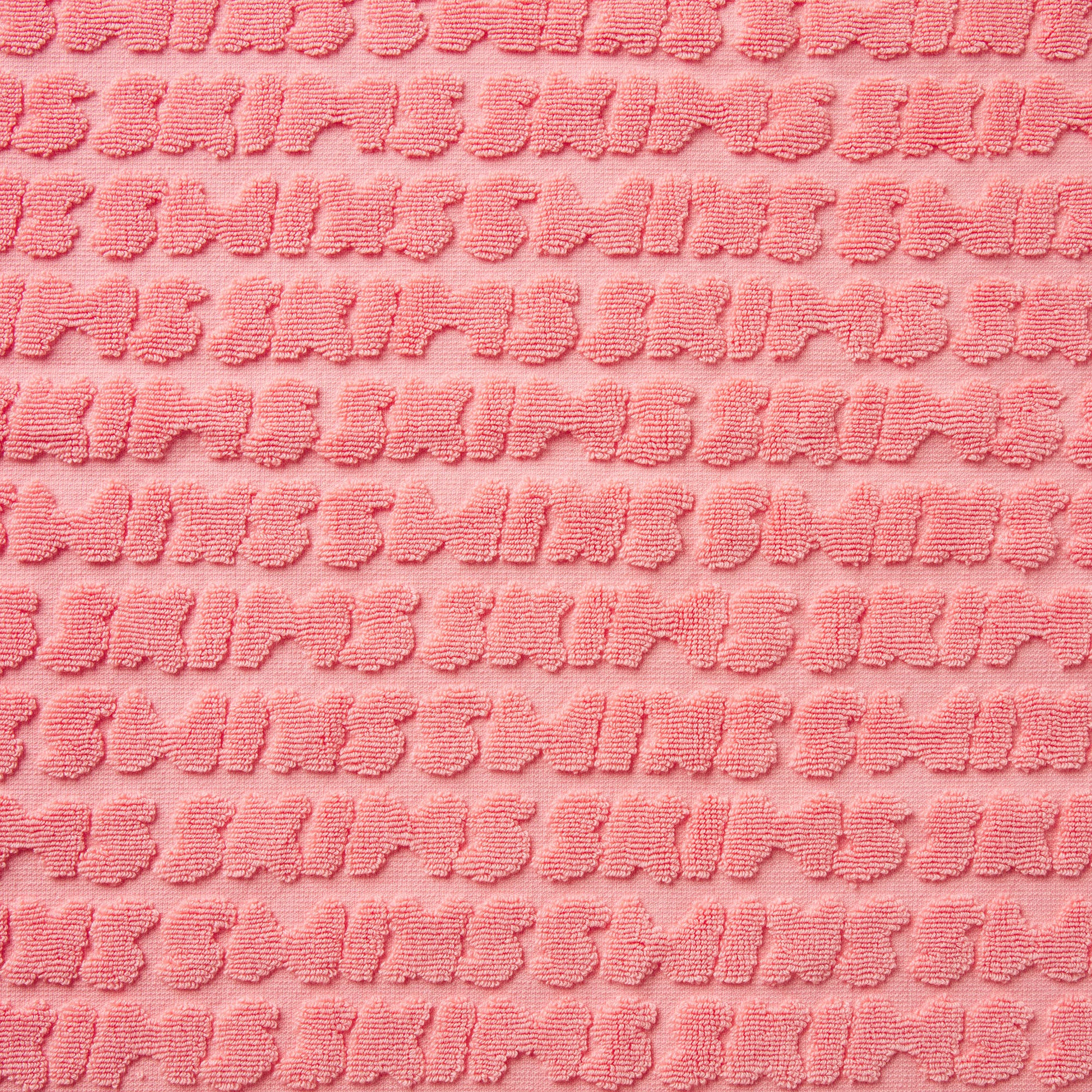 SIGNATURE SWIM TOWEL | MELON ADDITIONAL FABRIC DETAILS