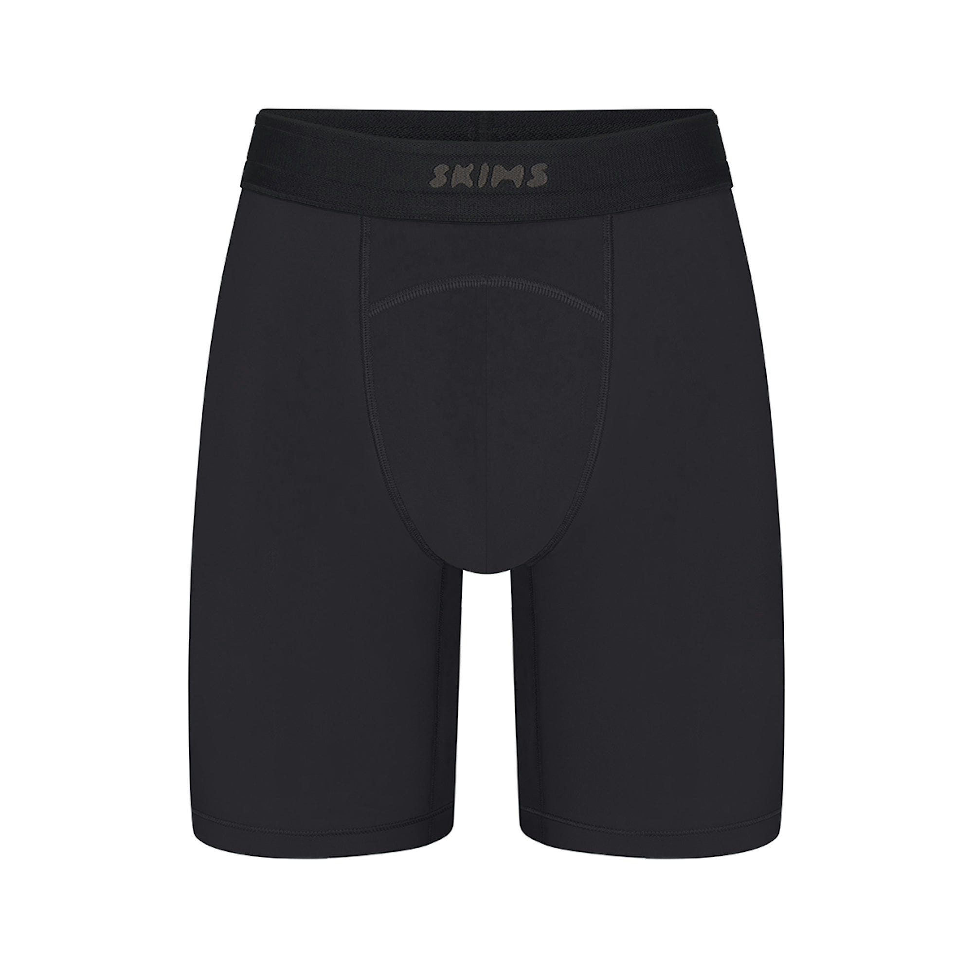 SKIMS SPORT MENS 9" BOXER BRIEF | GUNMETAL