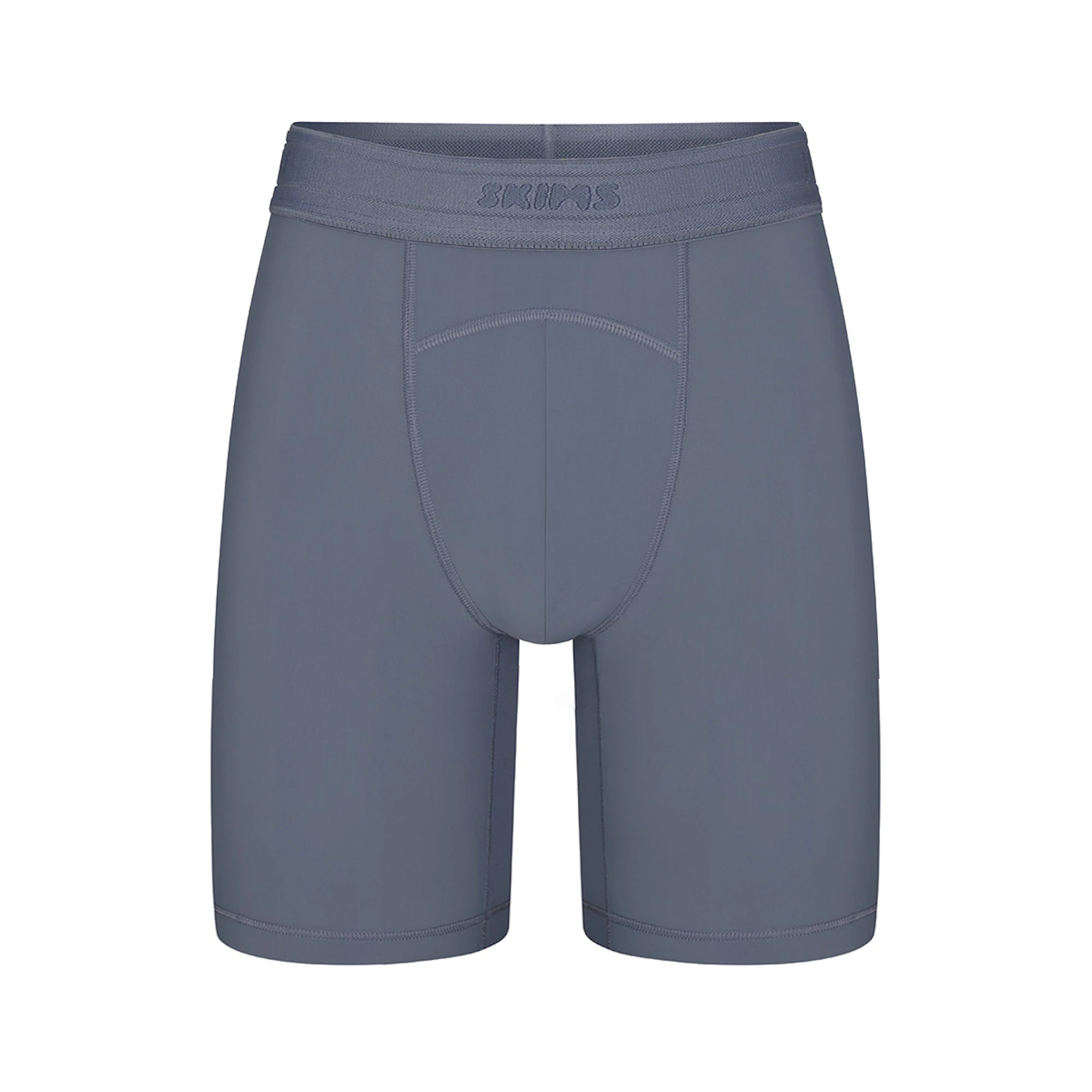 SKIMS SPORT MENS 9" BOXER BRIEF | STEEL BLUE